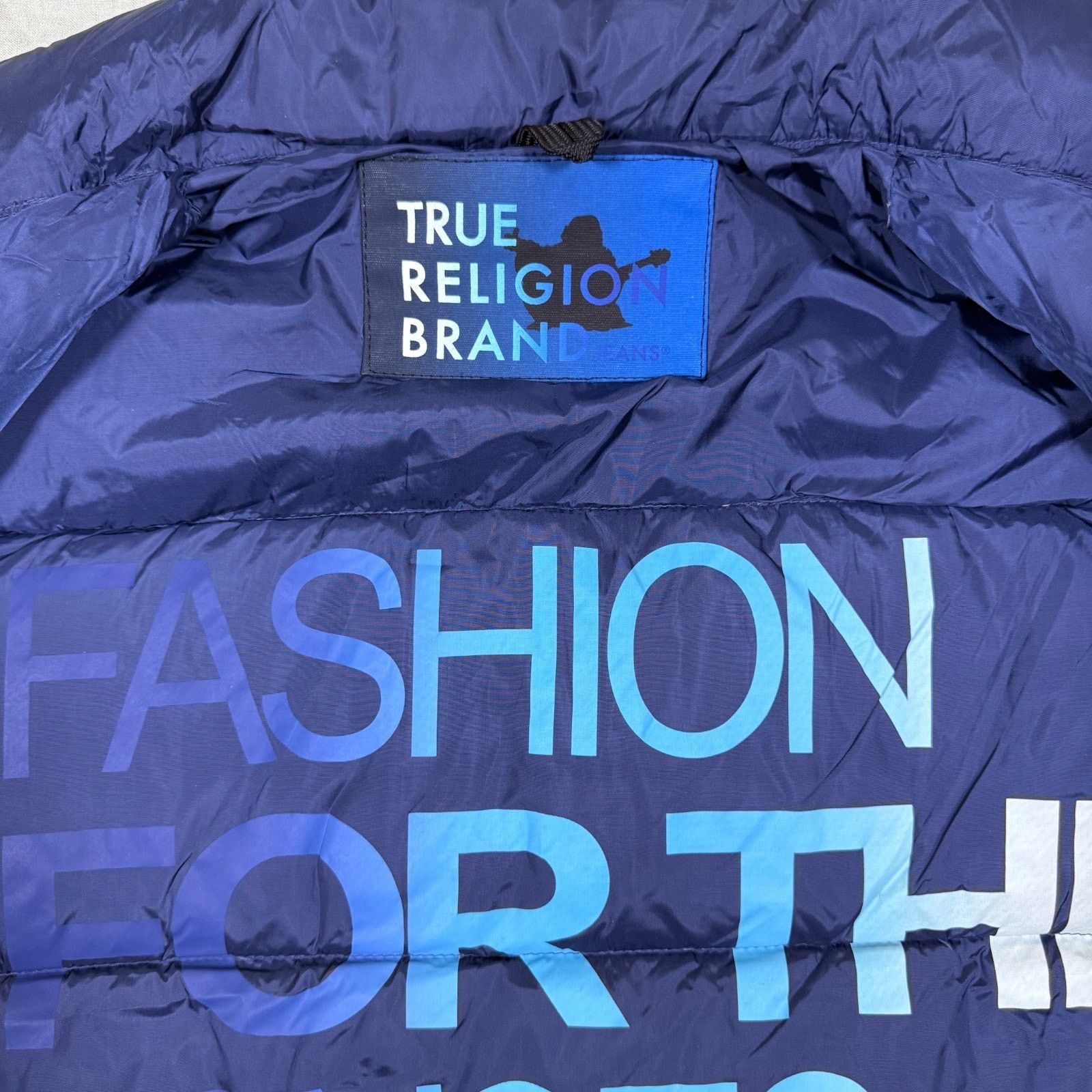 True Religion True Religion Blue Down Puffer Vest Blue Men's M Streetwear Size US M / EU 48-50 / 2 - 10 Thumbnail