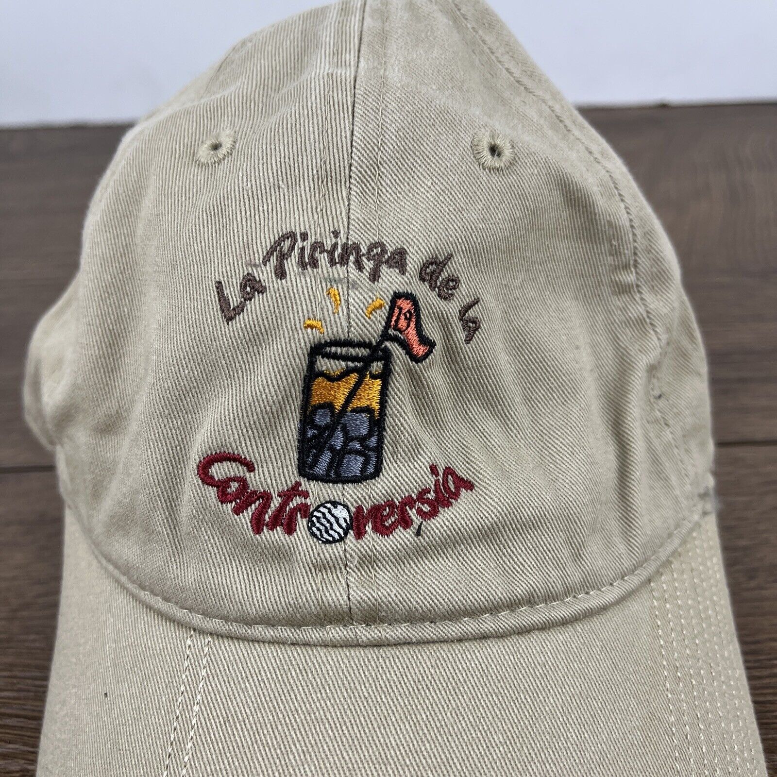 Other La Piringa De La Hat Controversia Tan Brown Hat Adjustable A Size ONE SIZE - 7 Thumbnail