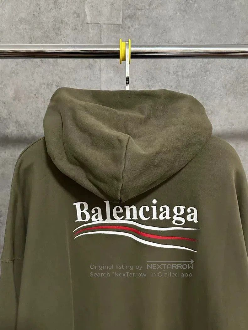Other Balenciaga Green Coke Logo Hoodie. Size US XS / EU 42 / 0 - 6 Thumbnail