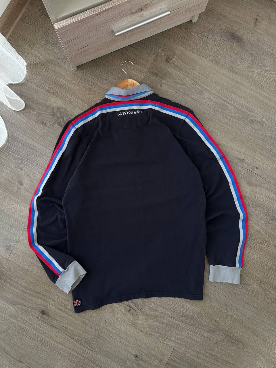 Red Bull × Vintage Vintage RedBull Racing Rugby Pepe Jens Blue Sweatshirt Size US M / EU 48-50 / 2 - 10 Thumbnail