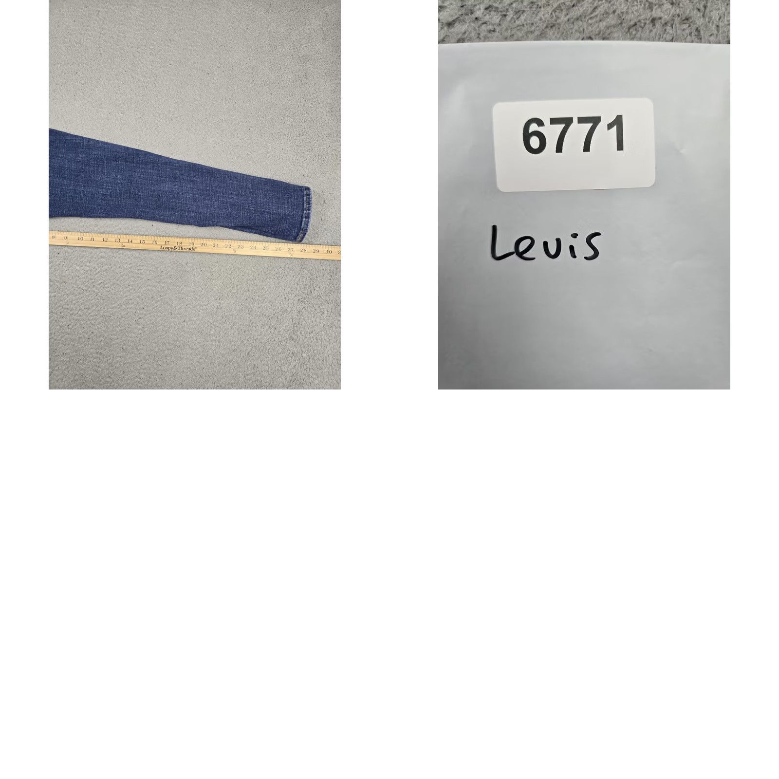 Levi's Levi's 721 High Rise Skinny Jeans Womens 27 Blue Medium Wash Stretch Denim Jeans Size 27 W27 L30 Size 27" / US 4 / IT 40 - 8 Thumbnail