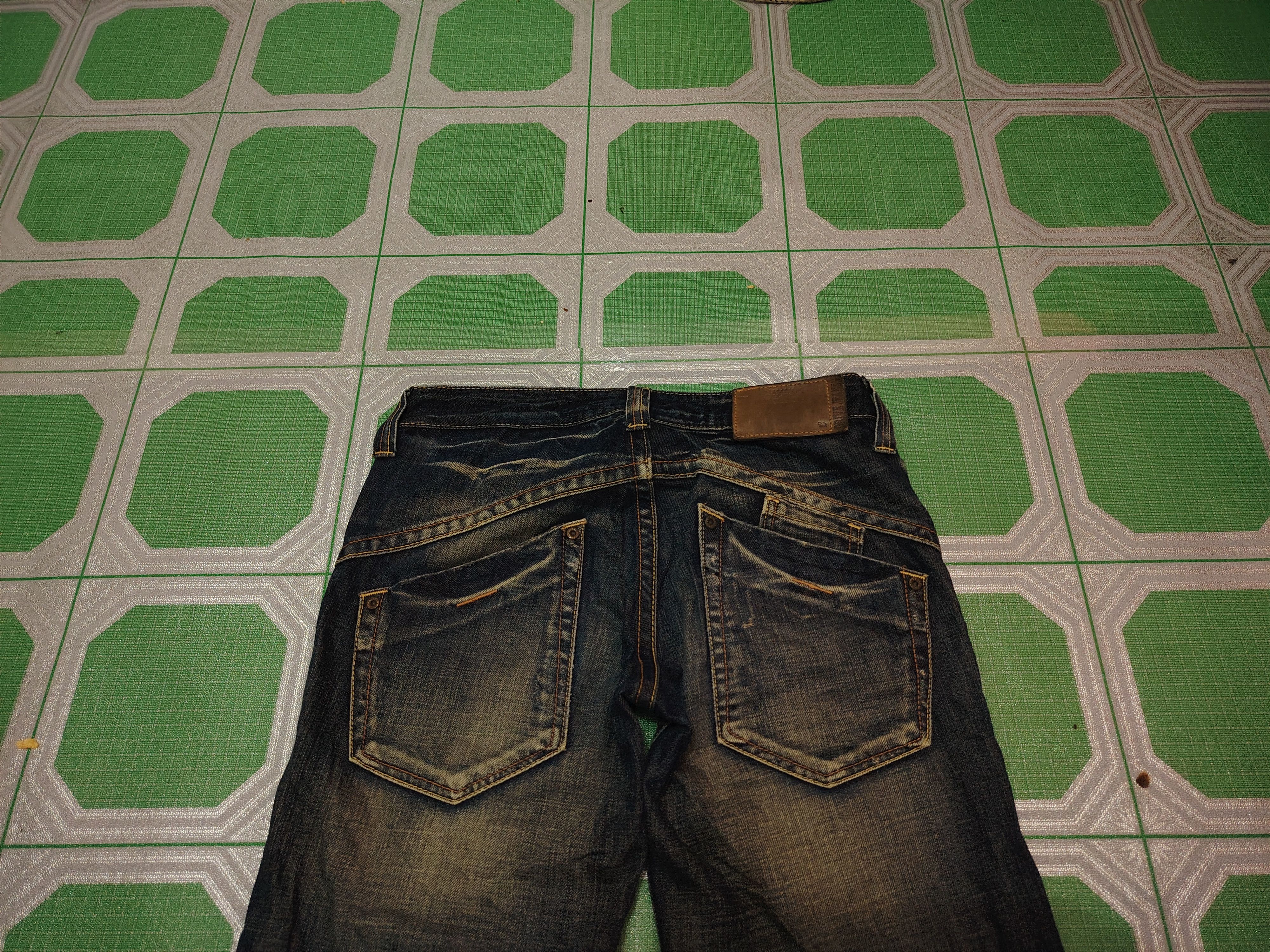 If Six Was Nine Japanese drive jeans exotic vtg denim bootcut jeans Size 30" / US 8 / IT 44 - 9 Thumbnail