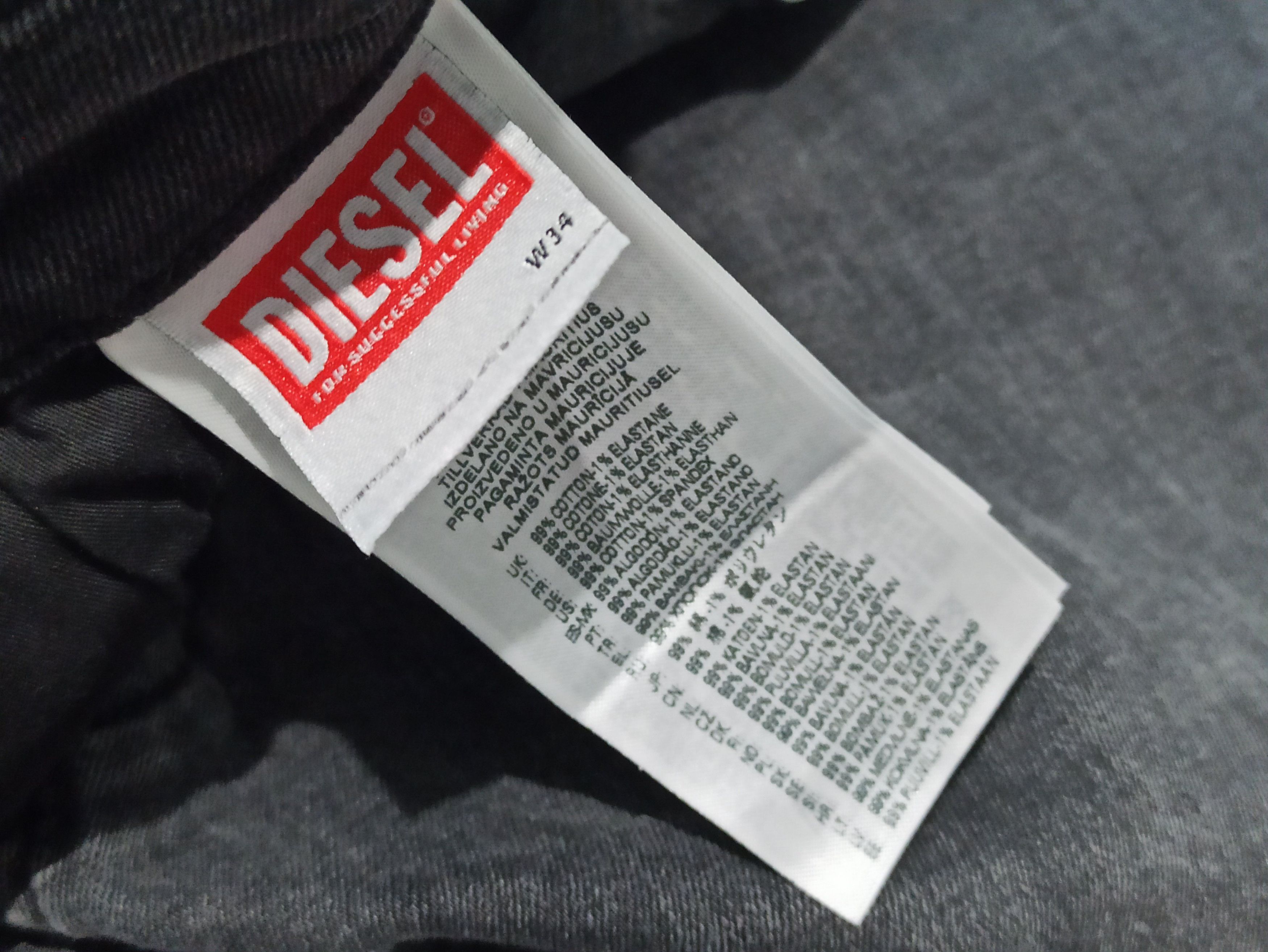 Diesel Diesel slim jeans Size US 34 / EU 50 - 3 Thumbnail