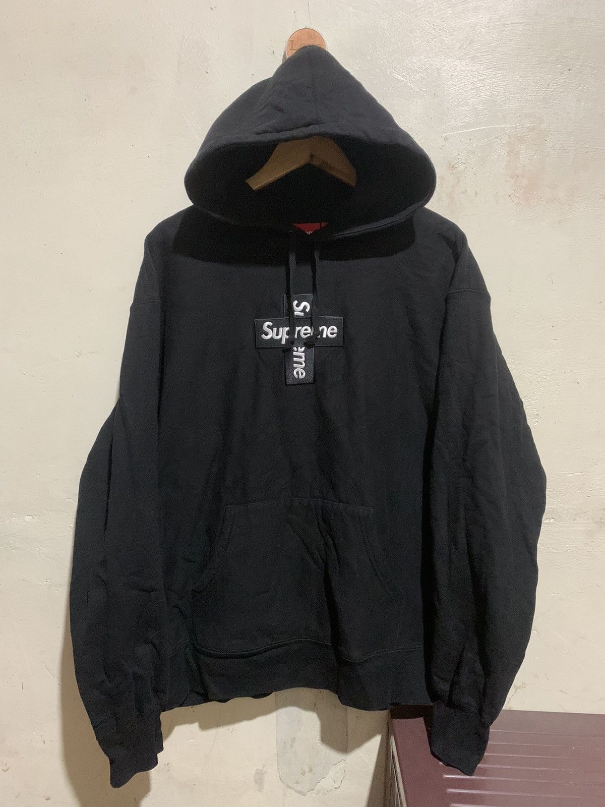 Supreme Supreme Cross Boxlogo Hoodie Jacket Size US XL / EU 56 / 4 - 1 Thumbnail