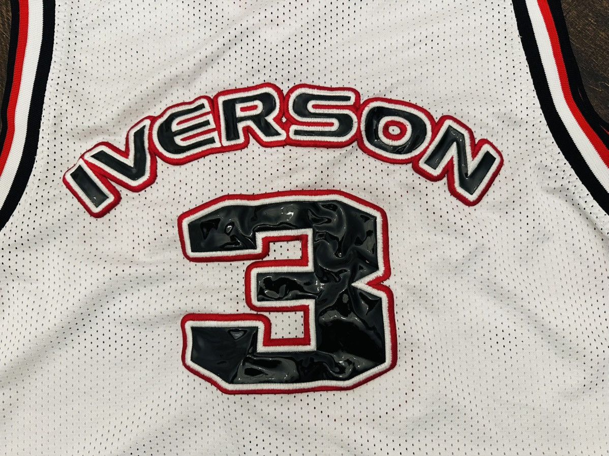 Reebok Vintage Sewn Alan Iverson I3 Reebok NB Jersey XL Limited Ed Size US XL / EU 56 / 4 - 9 Thumbnail