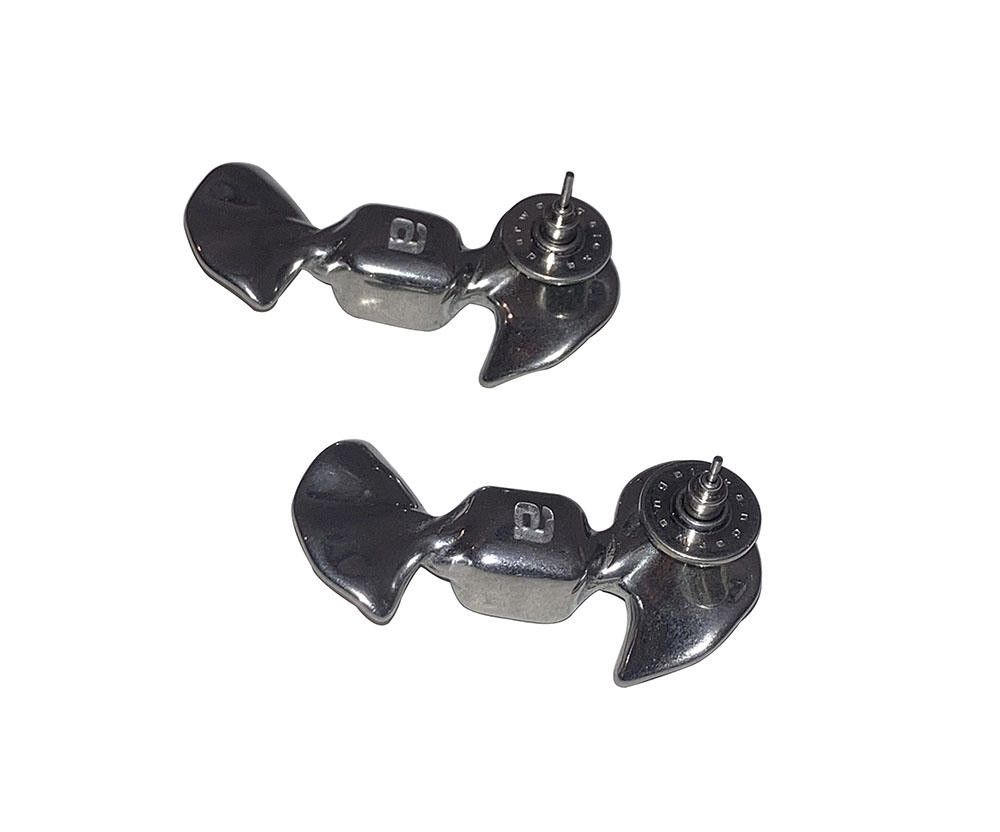 Alexander Wang Alexander Wang Twisted Candy Wrapper Stainless Earrings Size ONE SIZE - 4 Thumbnail