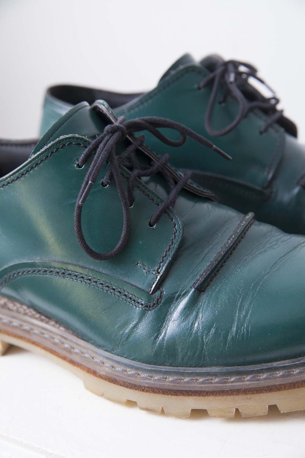 Lanvin SS13 green lace shoes Size US 9 / EU 42 - 6 Thumbnail