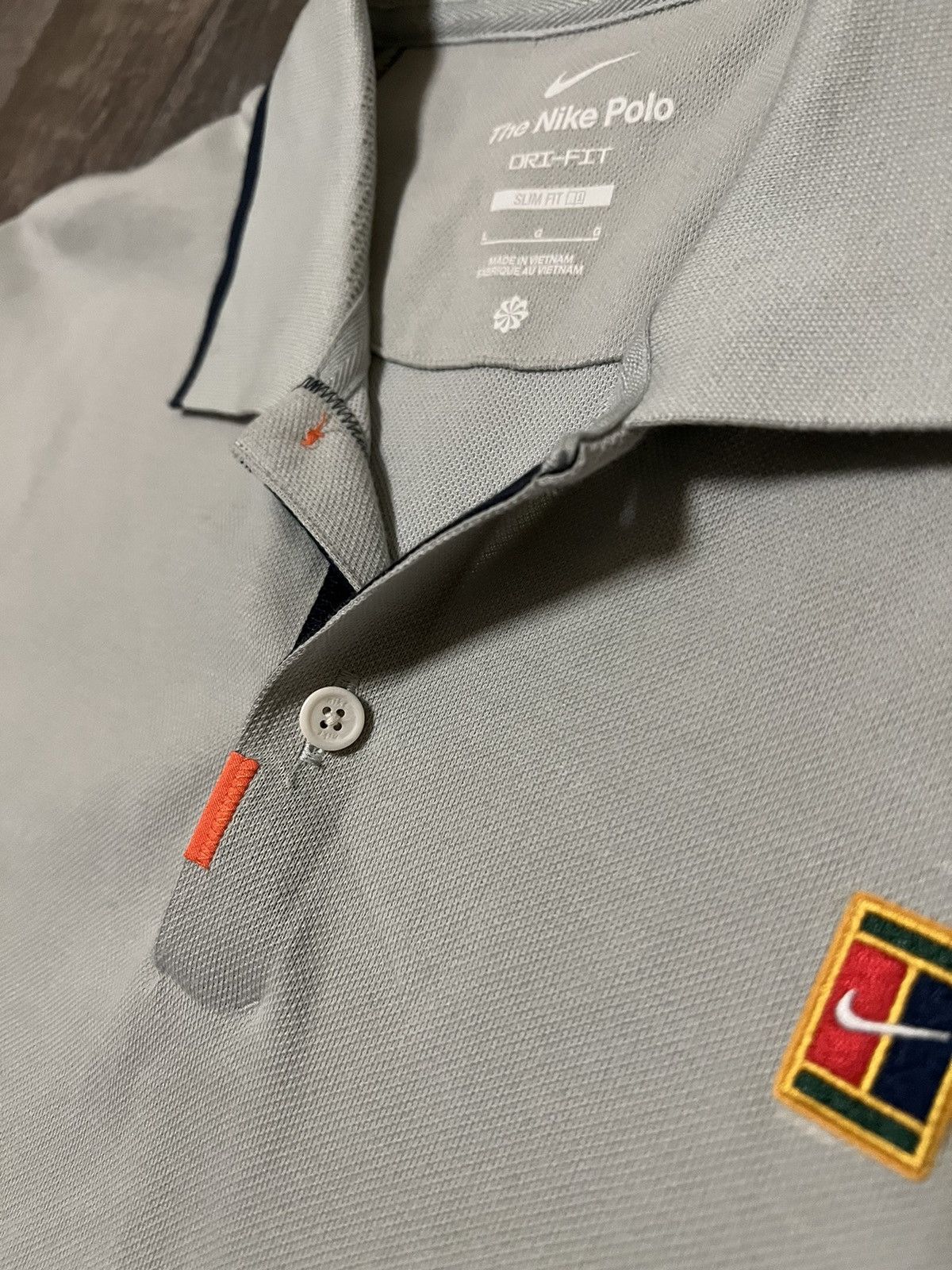 Nike Nike Slim Fit Tennis Polo Shirt size Large SOLD OUT Size US L / EU 52-54 / 3 - 2 Thumbnail