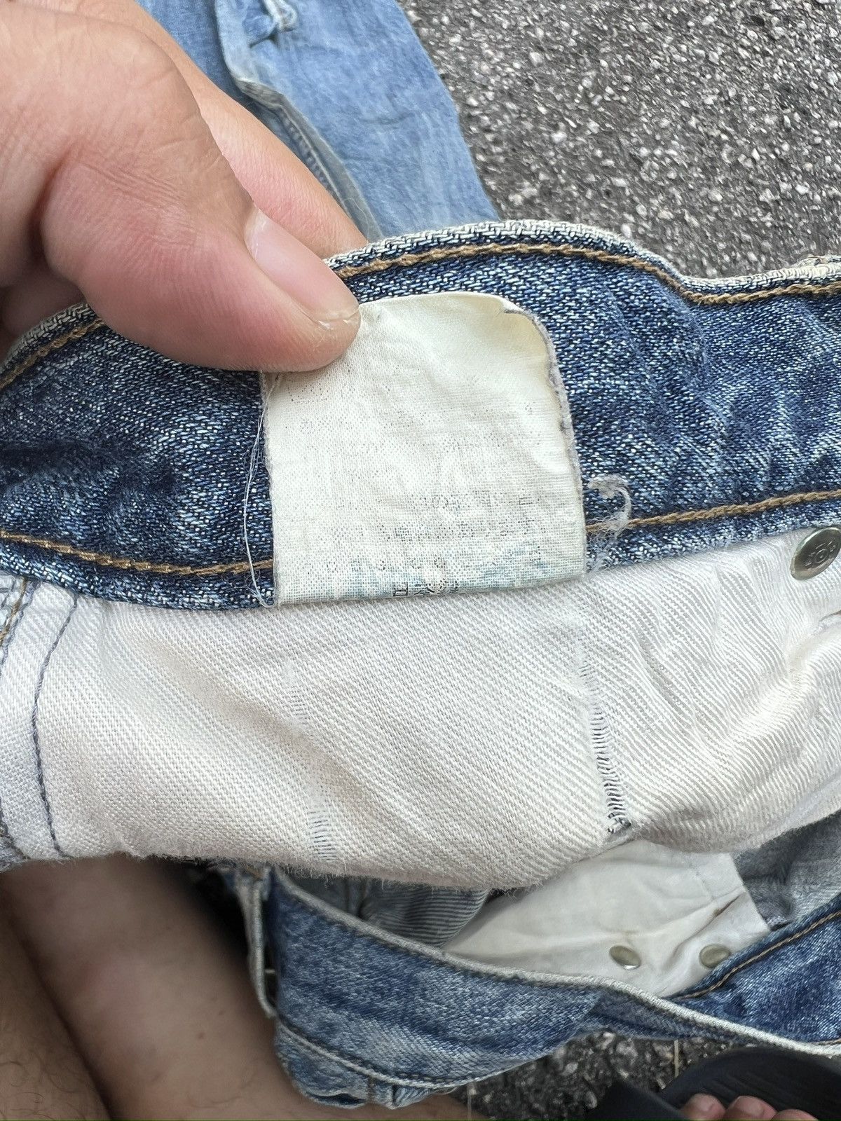 Japanese Brand 5. LoungeLizard Japanase Brand Rusty jeans Size US 31 - 9 Thumbnail