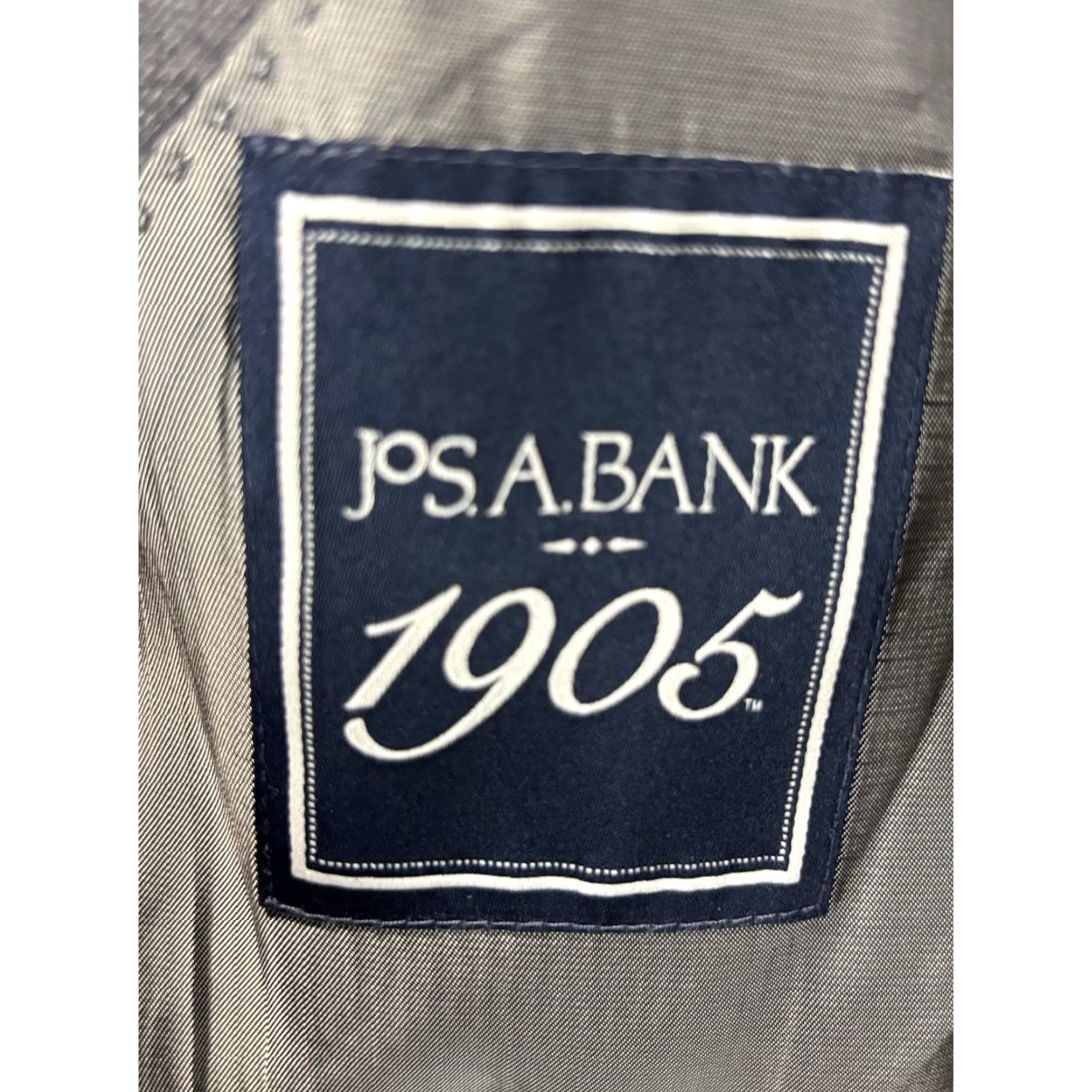Jos. A. Bank Jos A Bank 1905 2pc Suit Jacket 42L Pants 34x31.5 Blue 100% Wool Men’s Size 42R - 7 Thumbnail