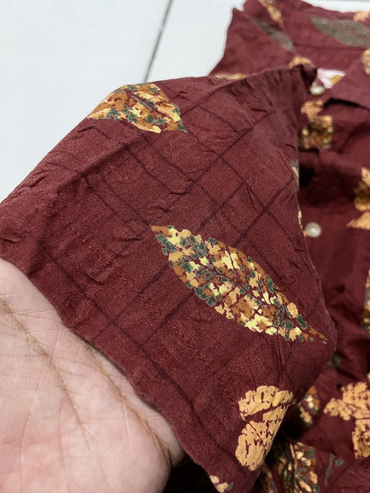 Japanese Brand Vintage Mango Okinawa Hawaiian Shirt Single Stitch Size US XL / EU 56 / 4 - 8 Thumbnail