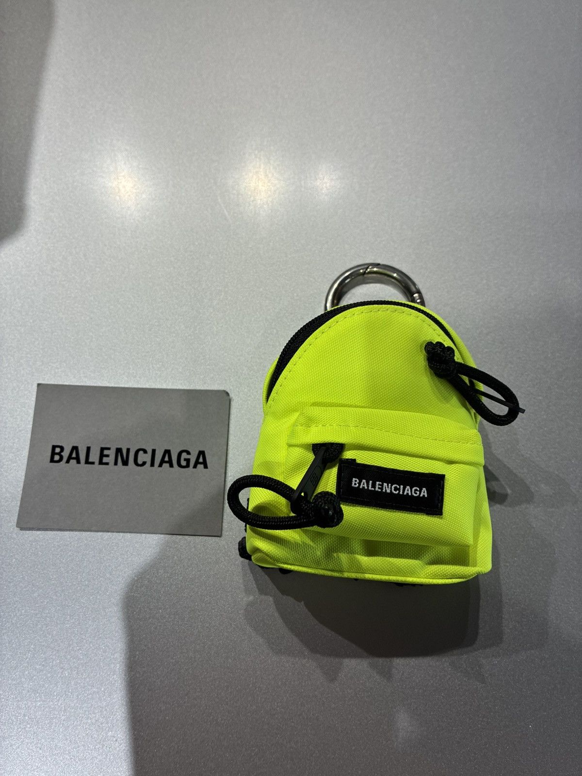 Balenciaga Balenciaga Micro Backpack Keyring Size ONE SIZE - 1 Thumbnail