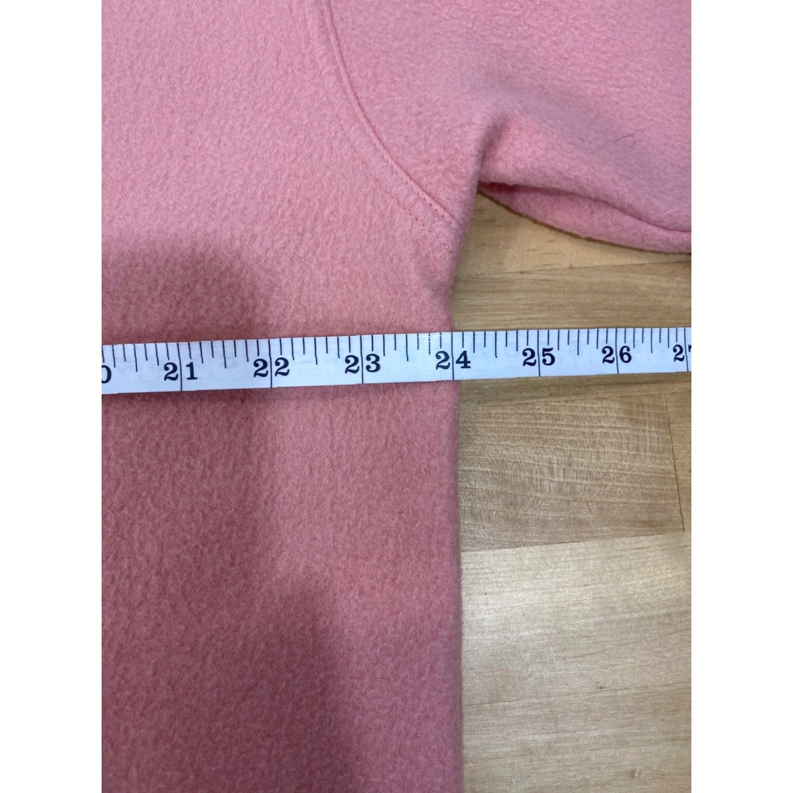 Vintage VINTAGE Cheetah Sweater Women Pullover Long Sleeve V-Neck Size M Pink Peach Style Casual #1204 Size M / US 6-8 / IT 42-44 - 4 Thumbnail
