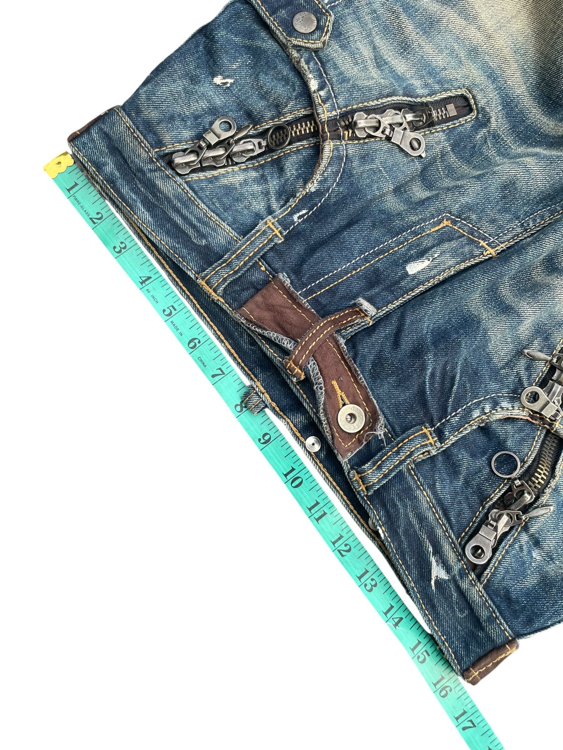 Japanese Brand Semantic Design Flare Custom Denim Size US 32 / EU 48 - 17 Thumbnail