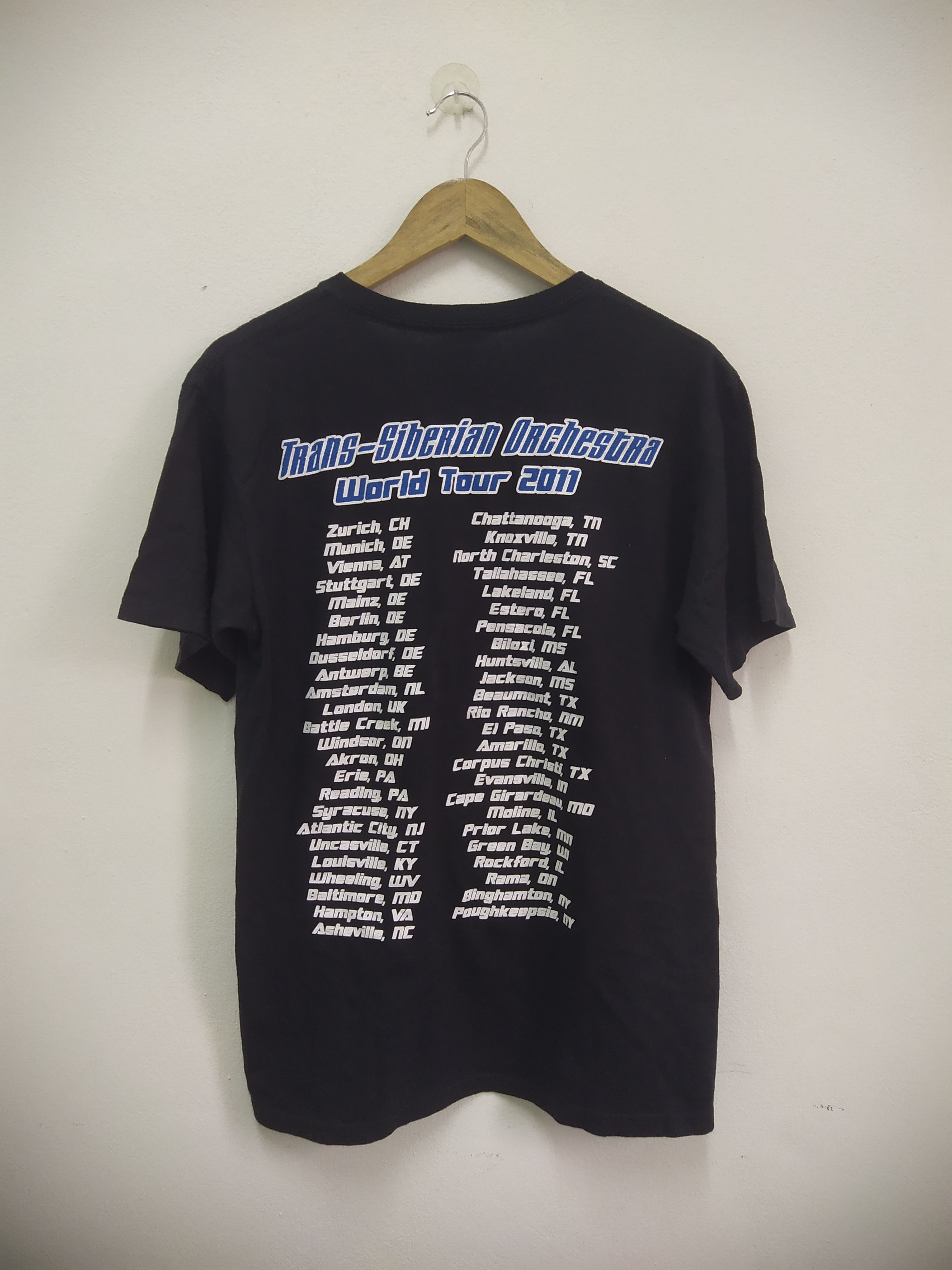 Band Tees Trans Siberians Orchestra Tour 2011 Size US M / EU 48-50 / 2 - 2 Thumbnail