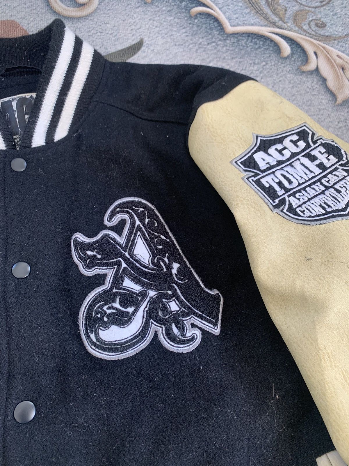 Japanese Brand ACC Asian Can Controlerz Varsity Jacket Size US L / EU 52-54 / 3 - 6 Thumbnail