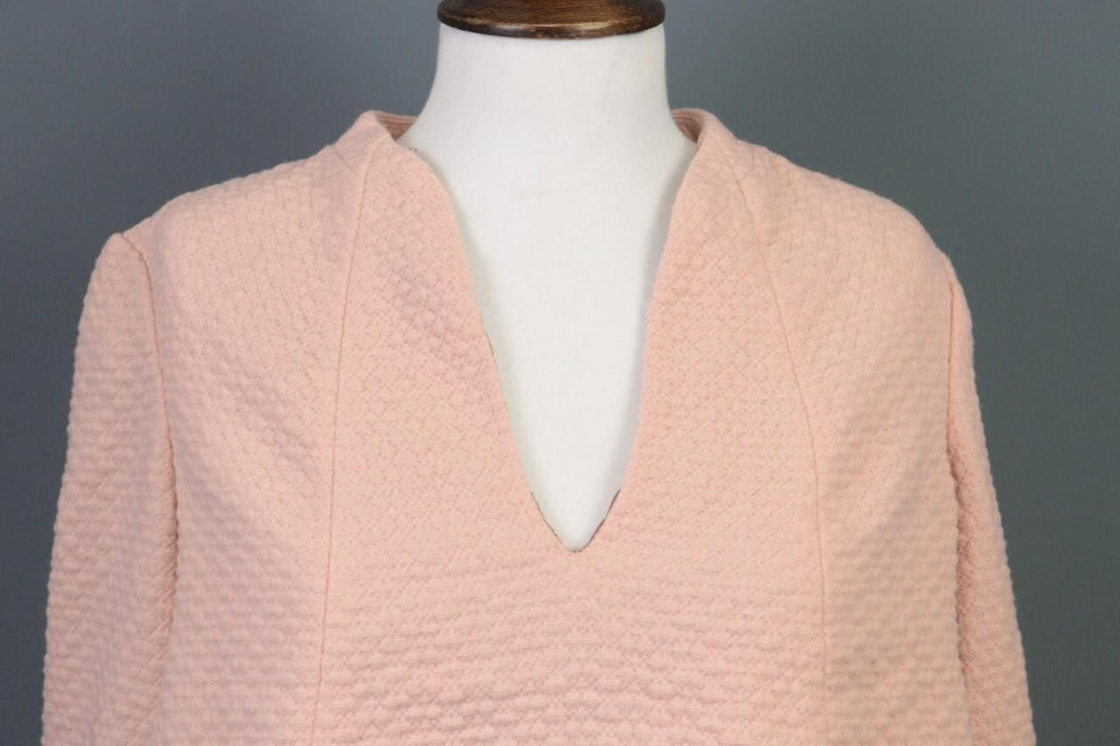 Wilkes Bashford BA&SH WAREN Pink Wool Knit Lightweight Sweater Size 2 / M Size XS / US 0-2 / IT 36-38 - 3 Thumbnail