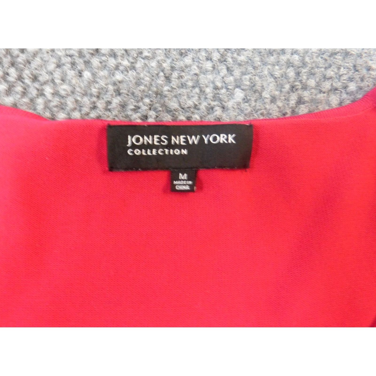Jones New York Jones New York Blouse Shirt Womens Medium Pink Crew Neck Short Sleeve Pullover Classic Stretch Casual 90s? Size M / US 6-8 / IT 42-44 - 6 Thumbnail