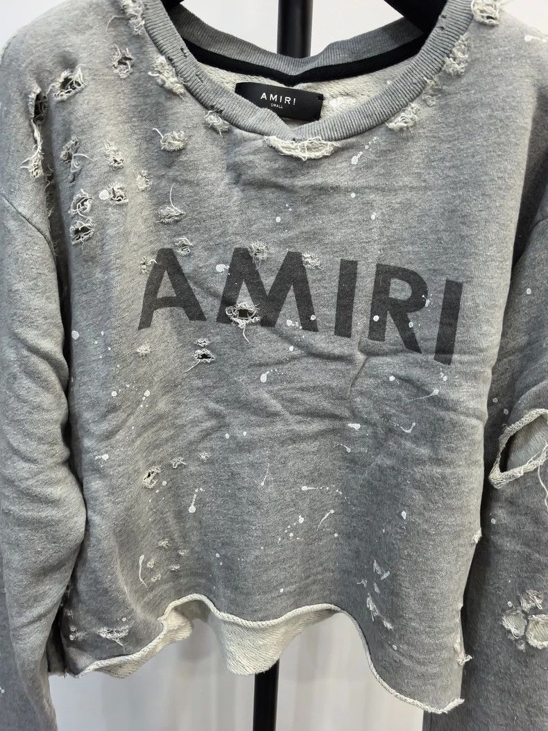 Amiri Amiri Round-neck sweatshirt 2501-Nextarrow Size US S / EU 44-46 / 1 - 4 Thumbnail