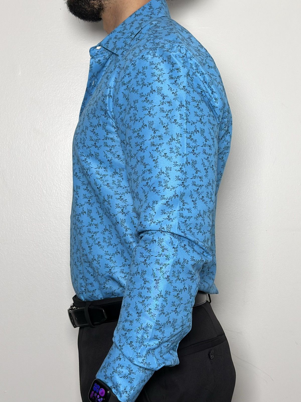 Other Men’s Slim Fit Patterned Button-Down Shirt | Size [S/M/L] Size US M / EU 48-50 / 2 - 1 Thumbnail