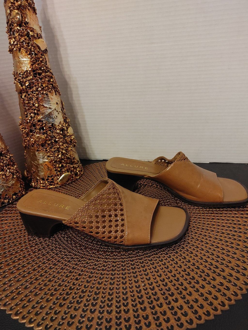 Other Allure Leather Mules Size 7M Size US 7 / IT 37 - 3 Thumbnail