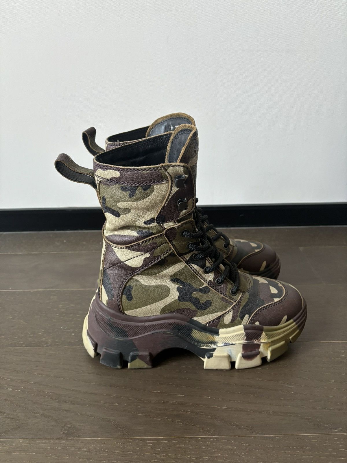 Prada trainer boots online