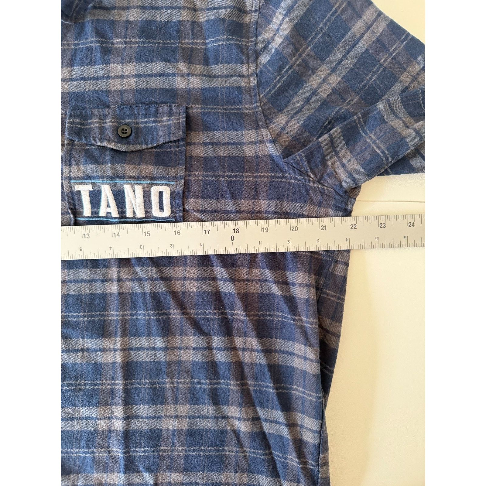 Star Wars Star Wars Ahsoka Tano Flannel Plaid Button Up Shirt Blue L Size XL / US 12-14 / IT 48-50 - 6 Thumbnail
