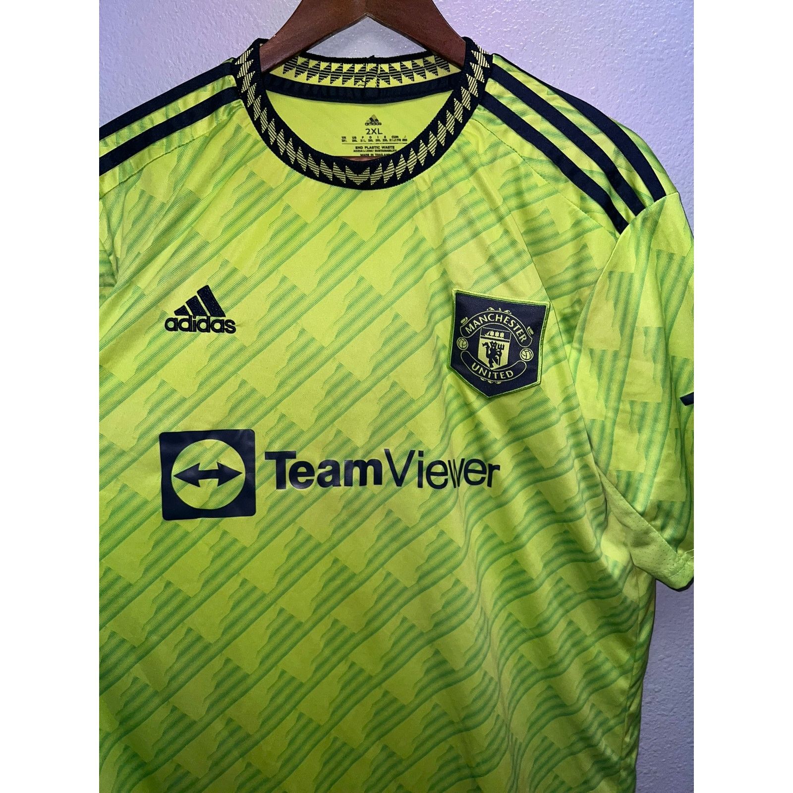 Adidas Adidas Manchester United Jersey Green Aeroready Carson FC XL Size US XL / EU 56 / 4 - 5 Thumbnail