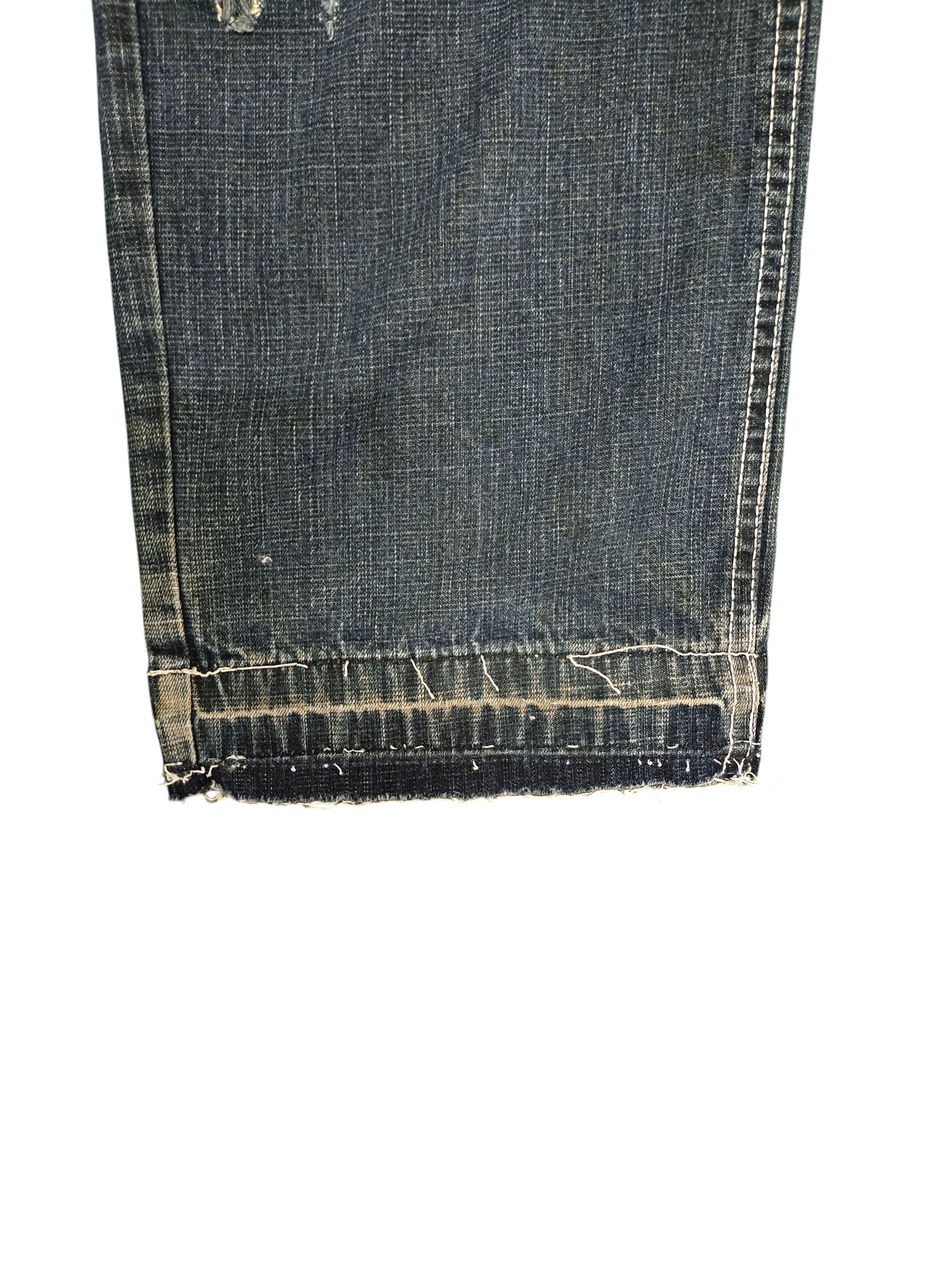 Southpole Baggy Jeans Southpole Clawmark Distress Denim Wide Leg Size US 36 / EU 52 - 5 Thumbnail