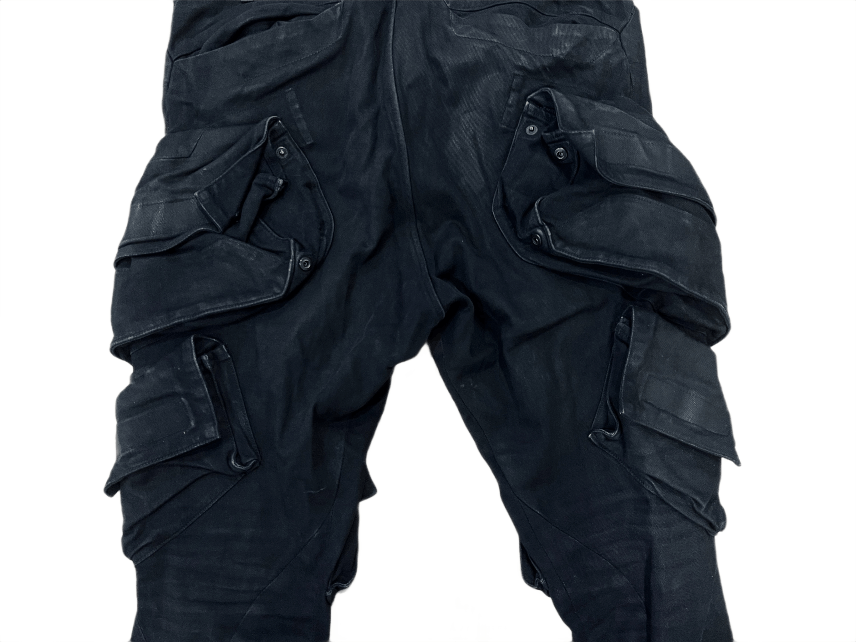Julius Black Waxed Julius Gas Mask Cargos Size US 32 / EU 48 - 6 Thumbnail
