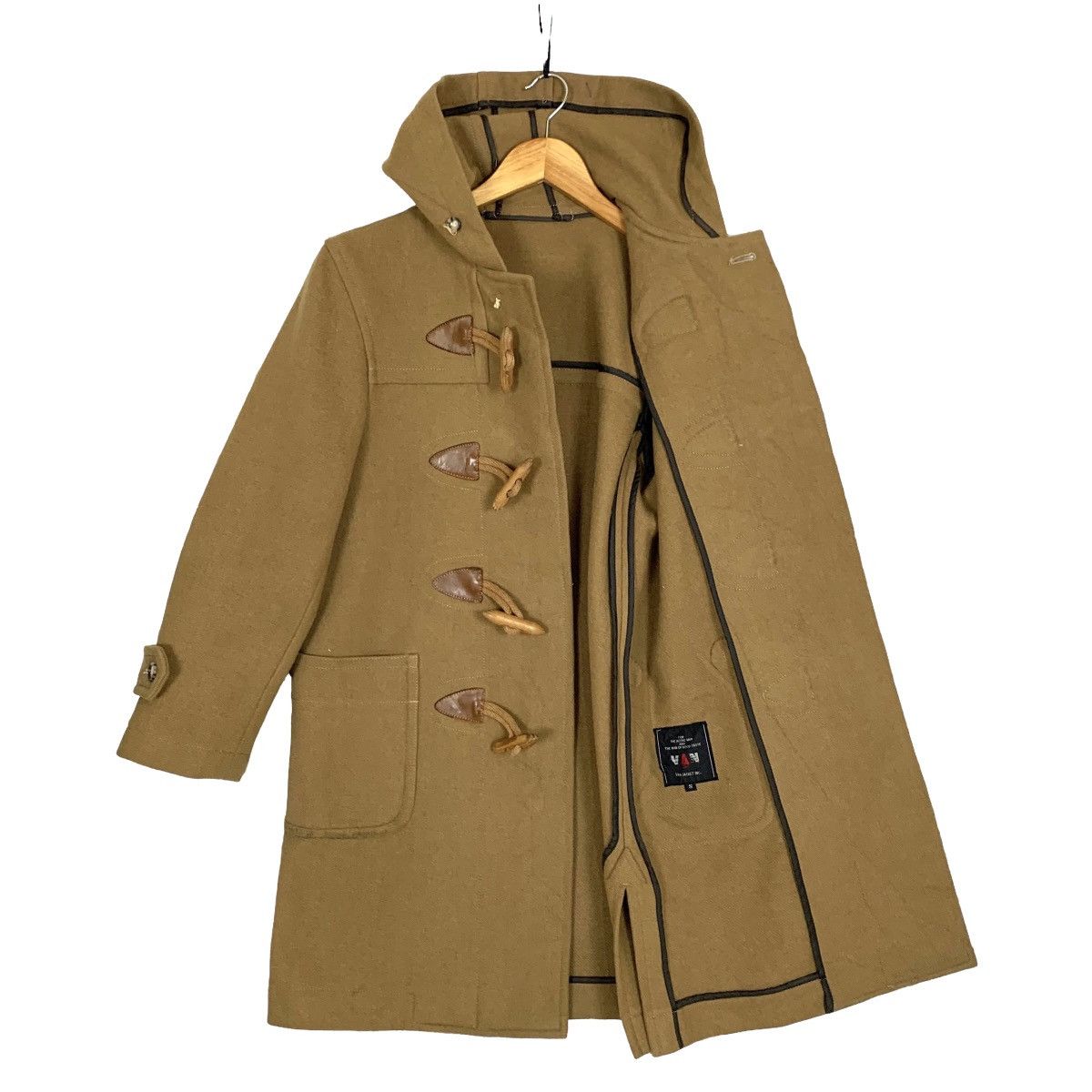 Van Vintage Van Jac Wool Duffle Hoodie Coat Jacket size S Size US S / EU 44-46 / 1 - 7 Thumbnail