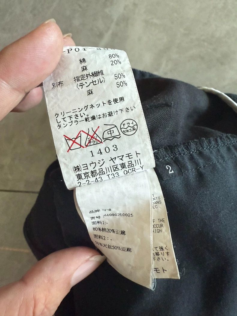 Y's Y's size 2 Black slacks pants Size US 28 / EU 44 - 8 Thumbnail