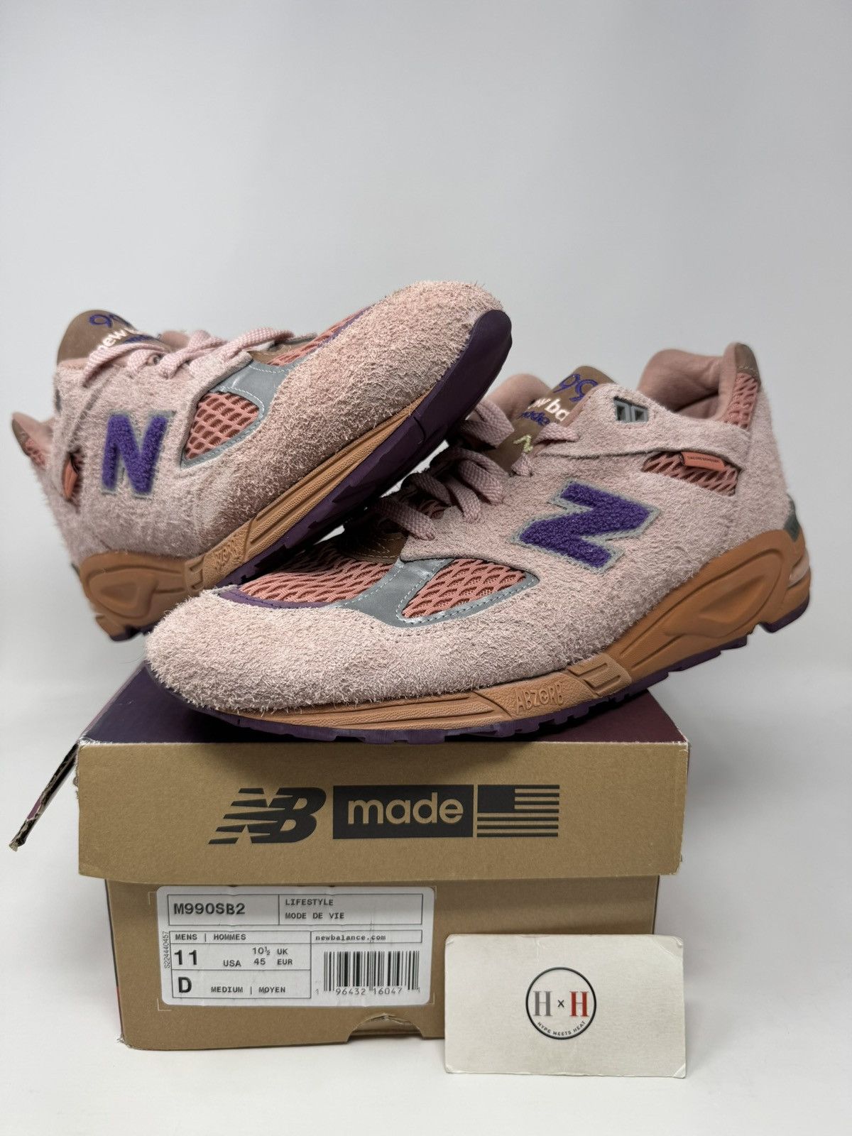 New Balance 990v2 Salehe Bembury Sand be the Time