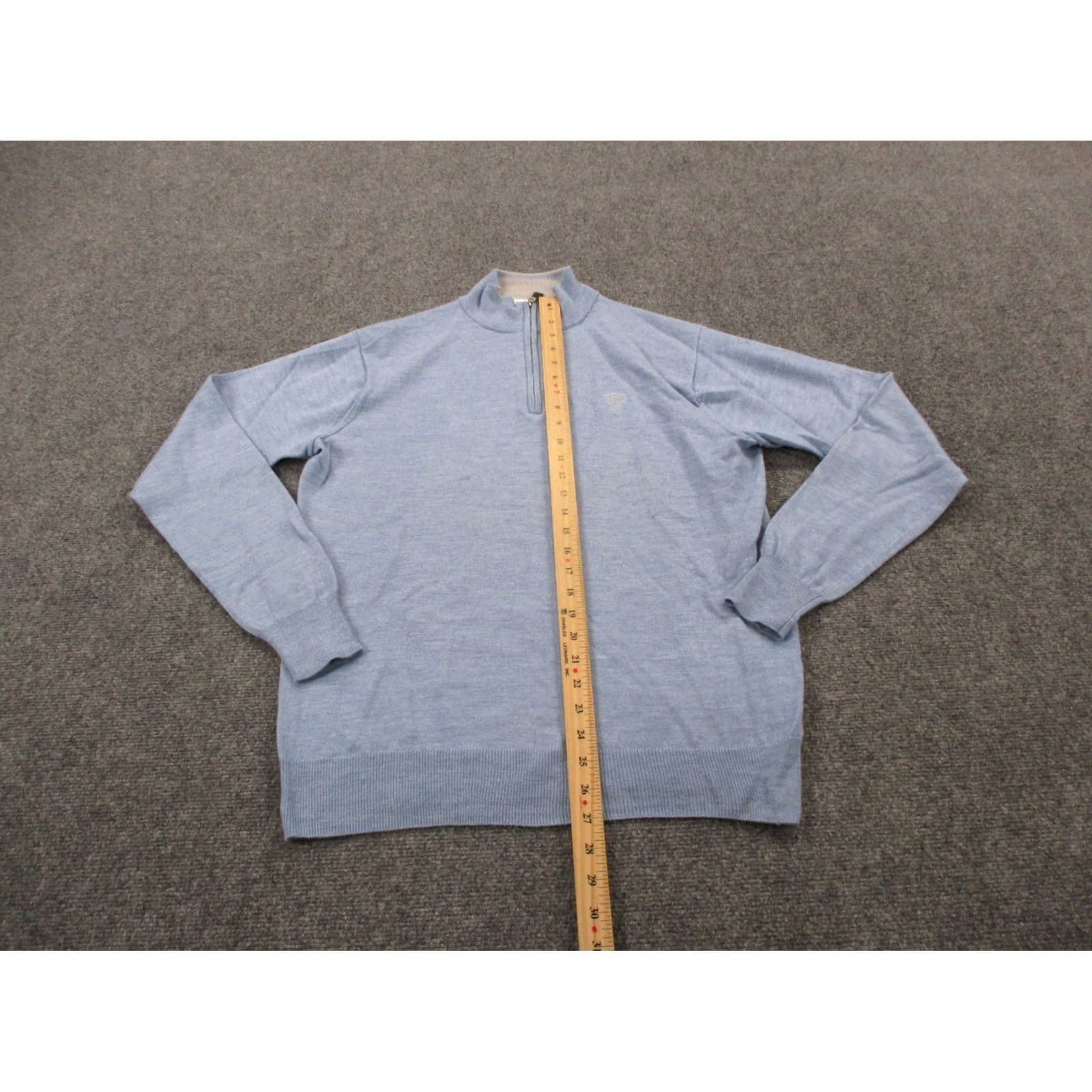 Peter Millar Peter Millar Sweater Mens M Blue Merino Wool Pullover Golf Preppy Stretch Casual Shirt Size US M / EU 48-50 / 2 - 3 Thumbnail