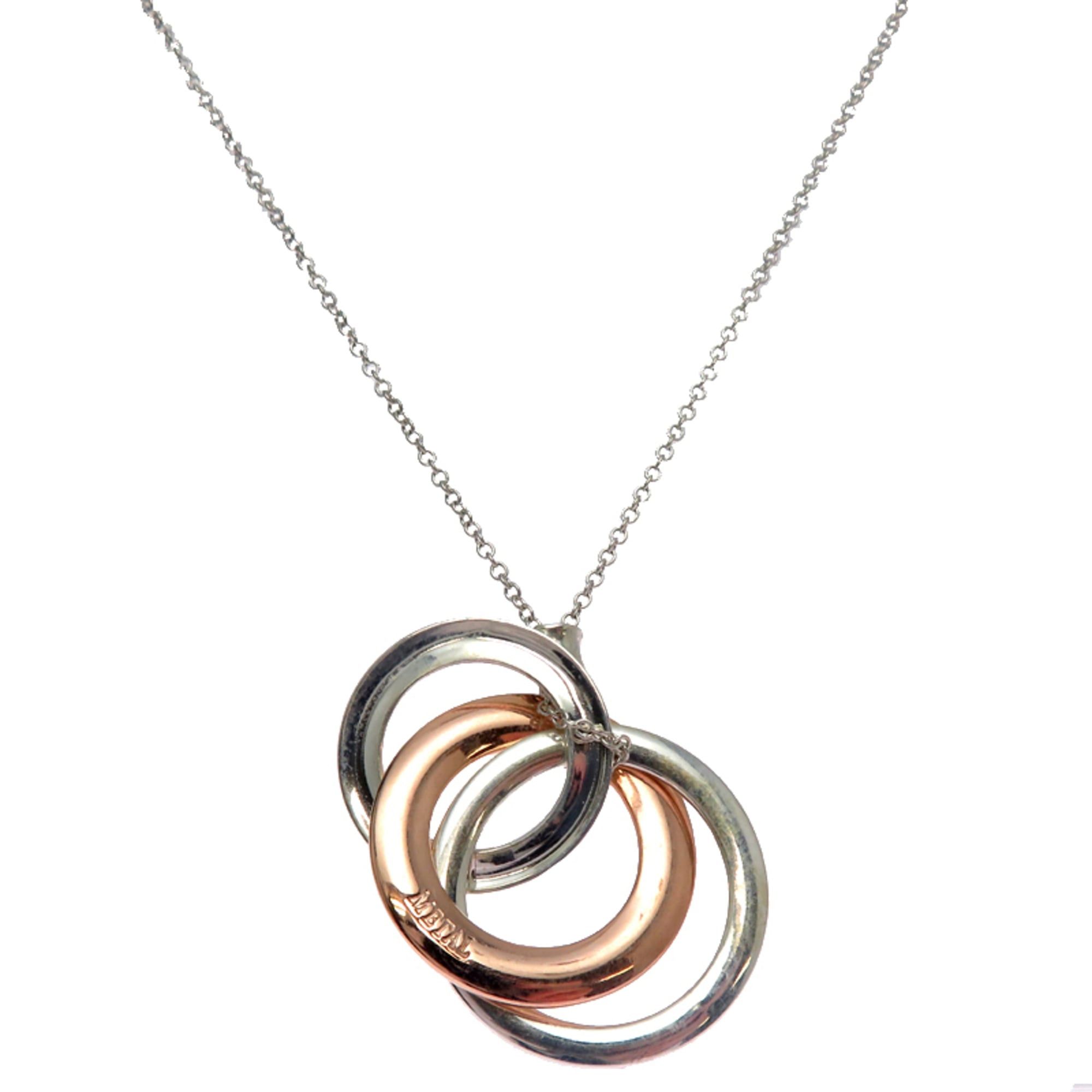 Tiffany & Co. Tiffany & Co. Interlocking Circle Women's Necklace, Sterling Silver 925 Size ONE SIZE - 1 Thumbnail
