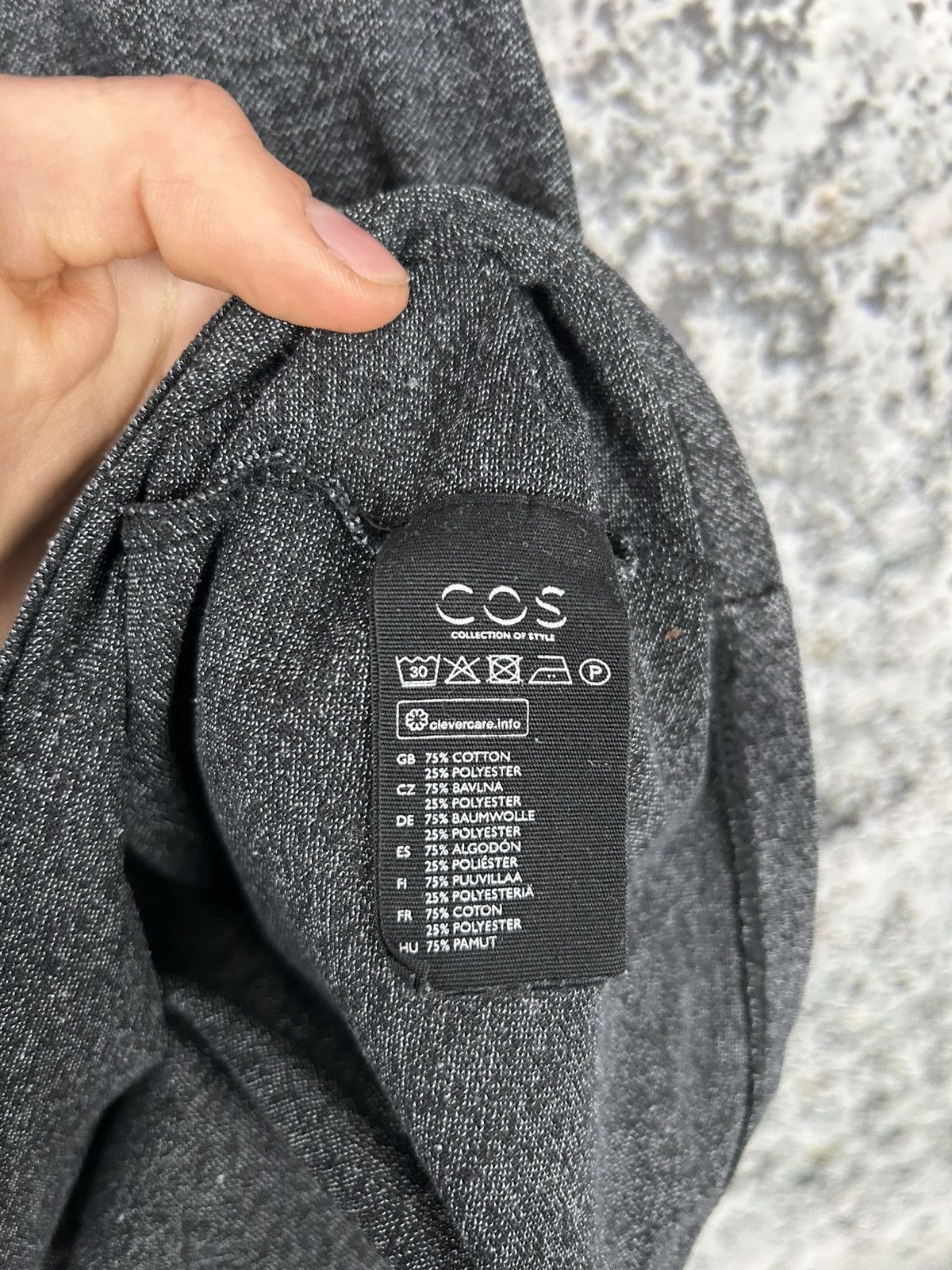 Cos COS Avant Garde Designer Basic Minimalist Scandinavia Tee Size US M / EU 48-50 / 2 - 5 Thumbnail