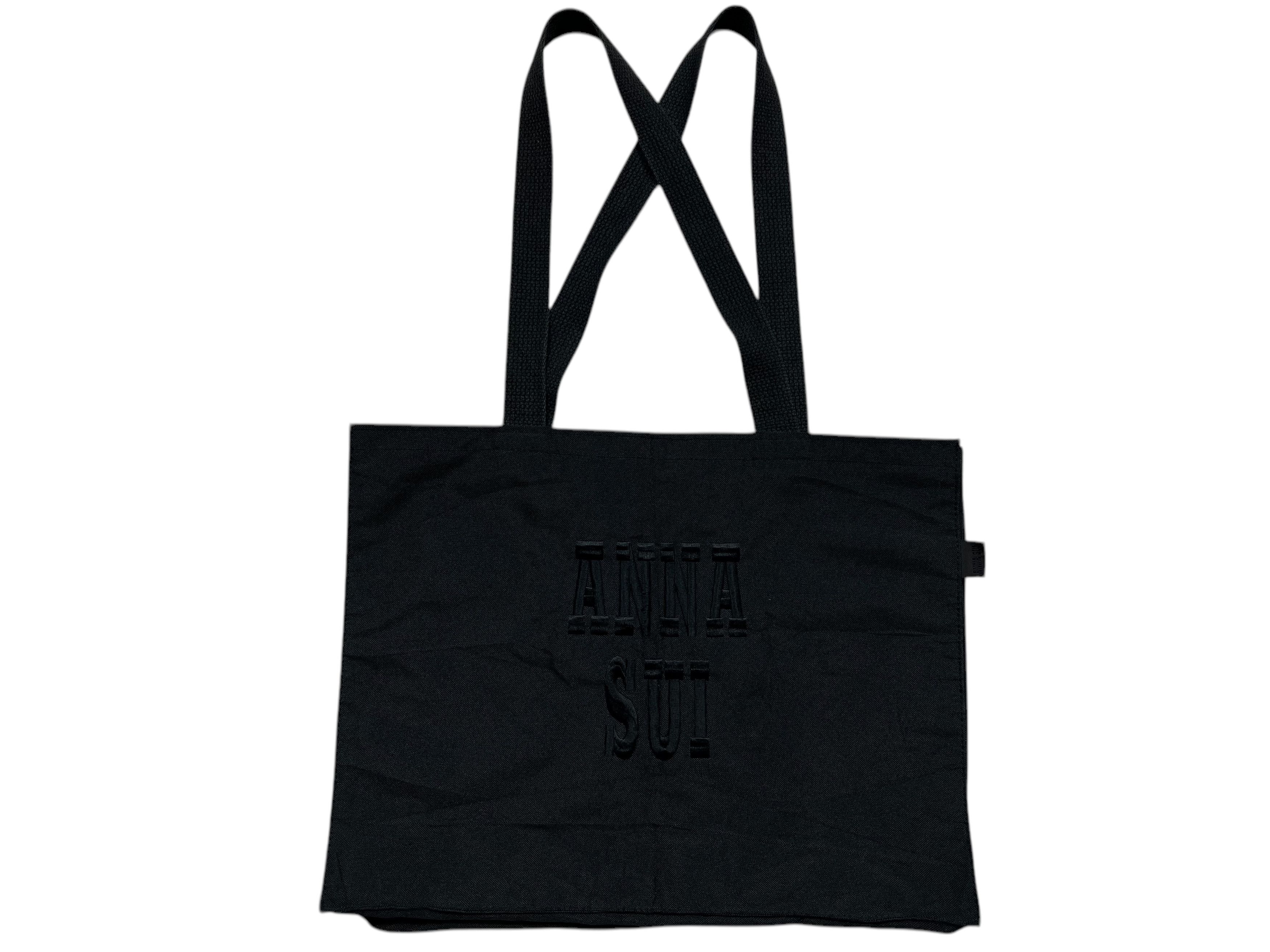 Other Anna Sui Black Embroidered Made In Usa 🇺🇸 Big Tote Bag Size ONE SIZE - 5 Thumbnail