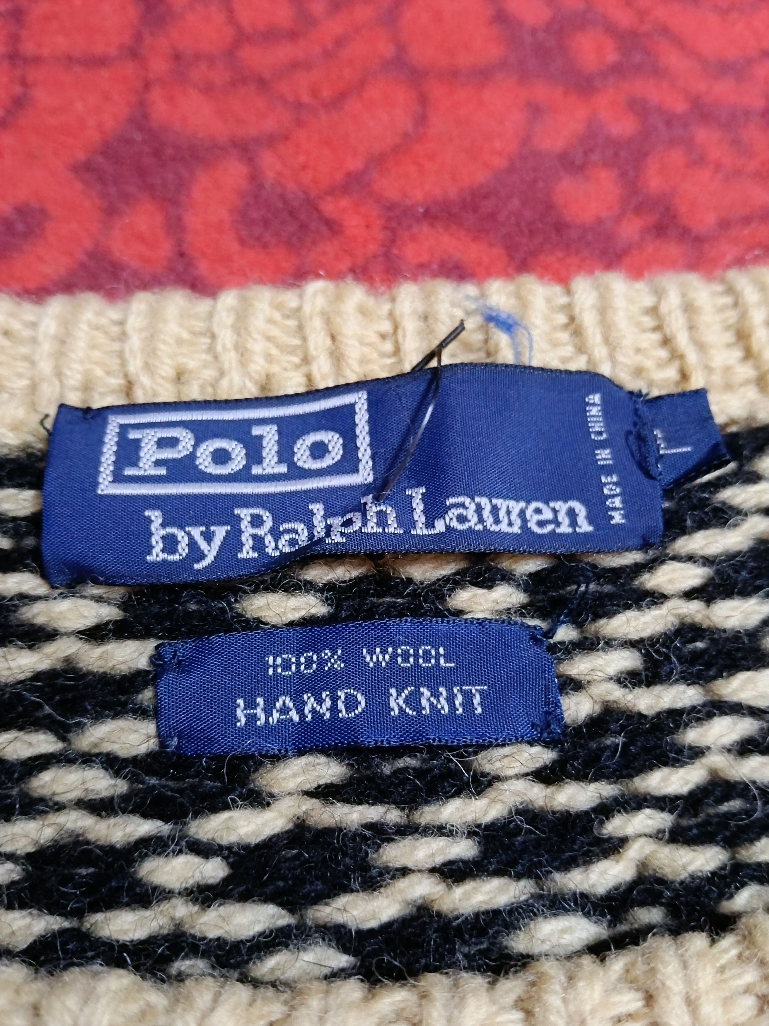 Polo Ralph Lauren Polo Ralph Lauren Knit Sweater Size US L / EU 52-54 / 3 - 3 Thumbnail