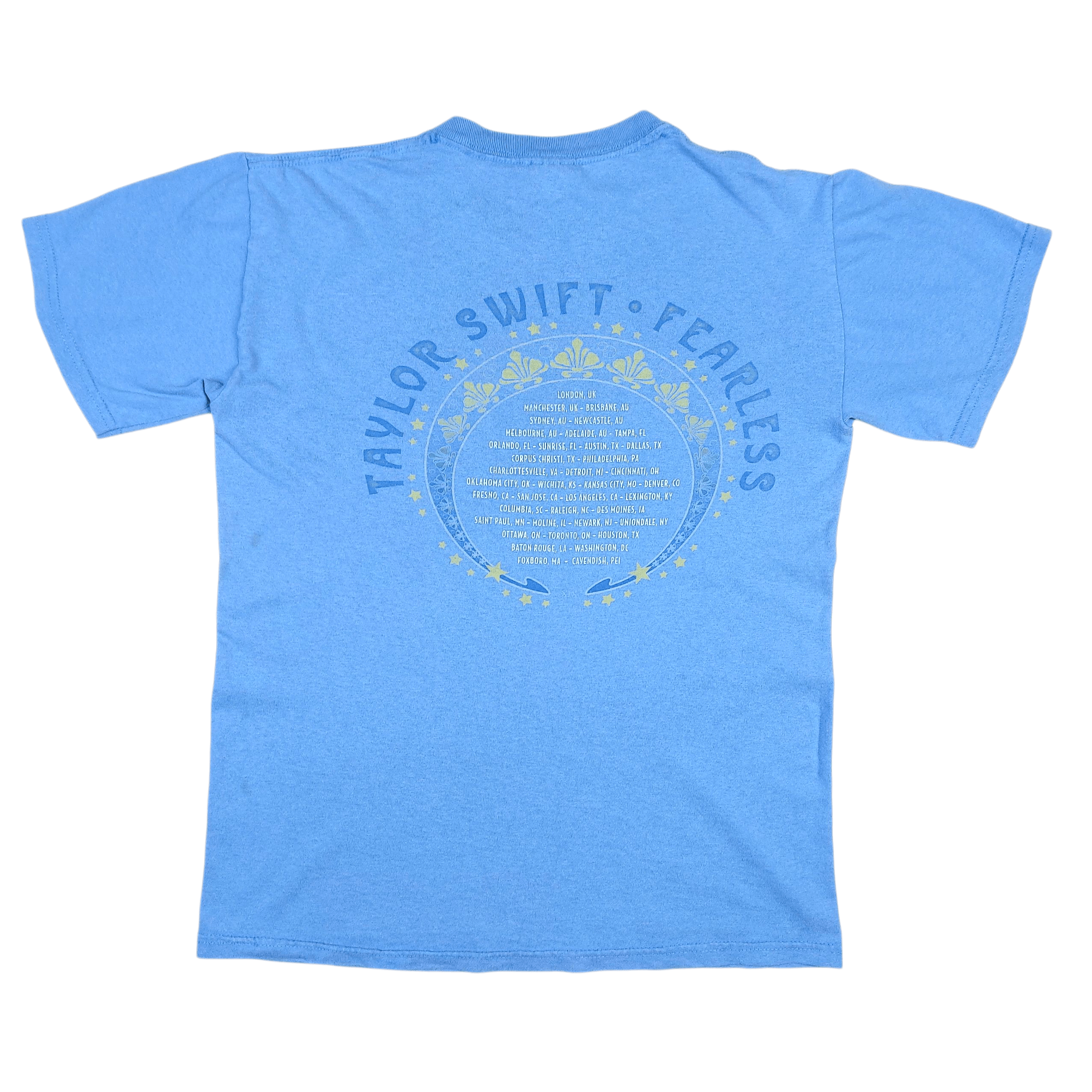Band Tees Vintage 2009 Taylor Swift Fearless Tour Concert Tee Size US S / EU 44-46 / 1 - 3 Thumbnail