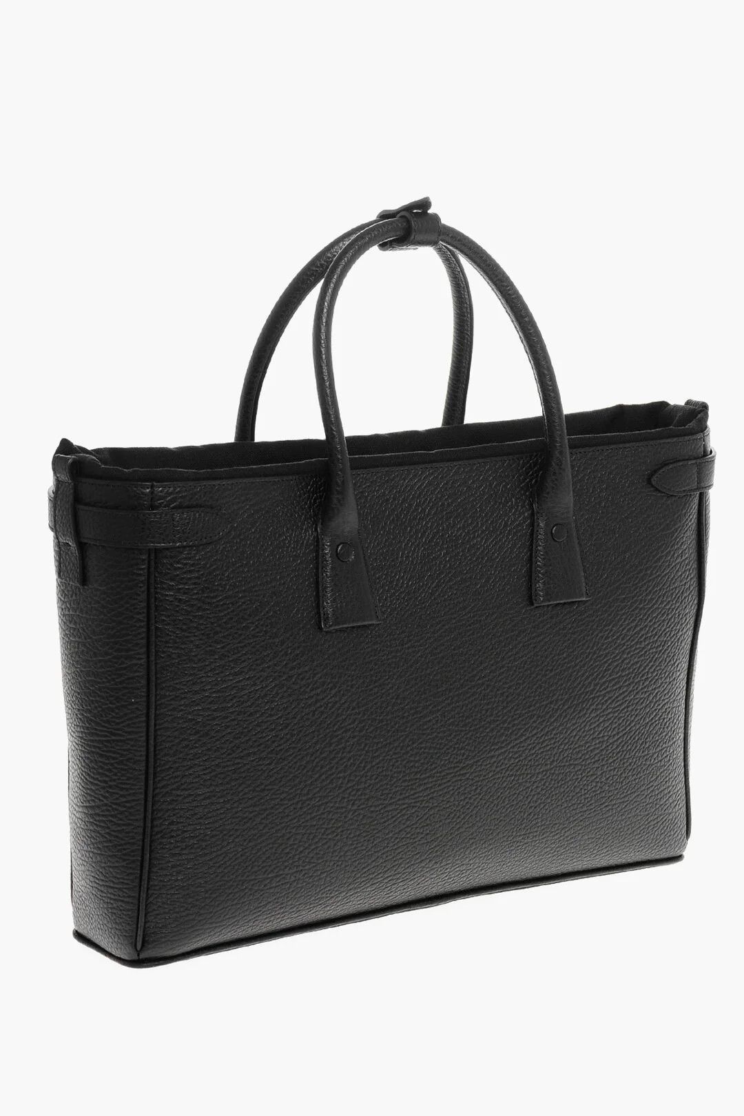 Maison Margiela og1mm0326 Size: OS / Leather Tote Bag in Black Size ONE SIZE - 2 Thumbnail