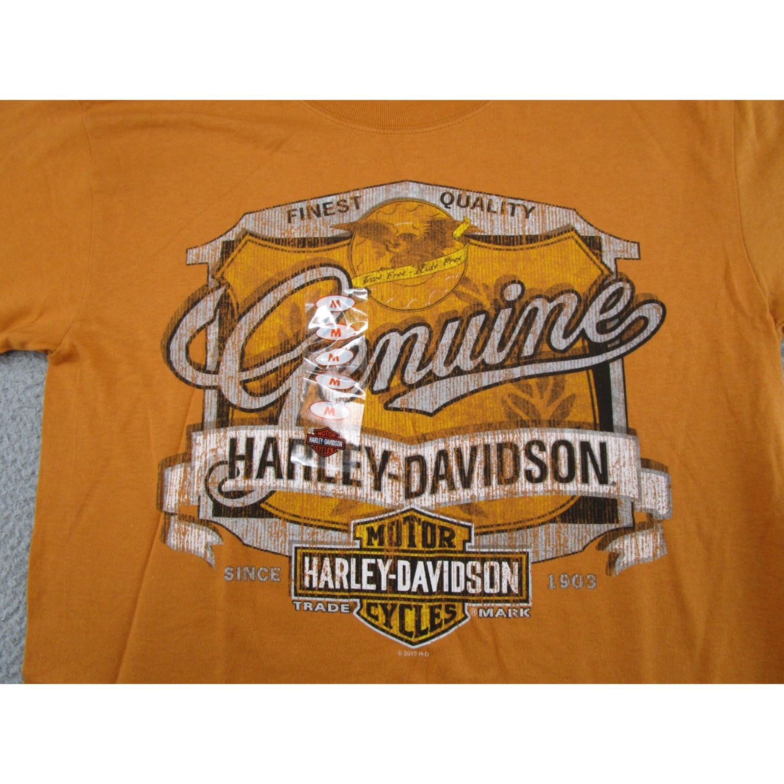 Harley Davidson Harley-Davidson Shirt Mens ZZZ Top Horny Toad Temple Texas Biker Shirt SZ M NEW Size US M / EU 48-50 / 2 - 3 Thumbnail