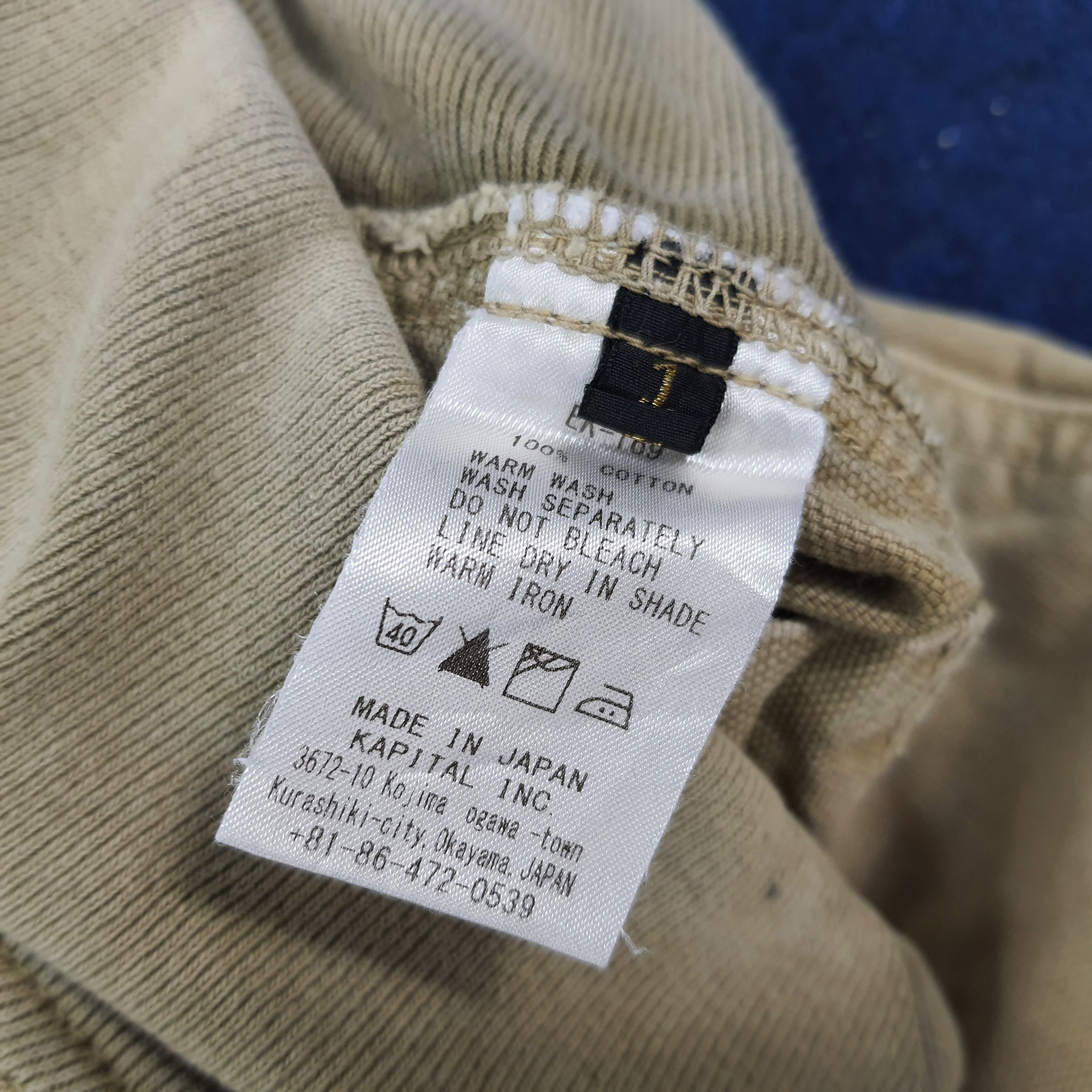 Kapital Vintage Kapital Japan Custom Logo Casual Pants C272N27 Size US 31 - 7 Thumbnail