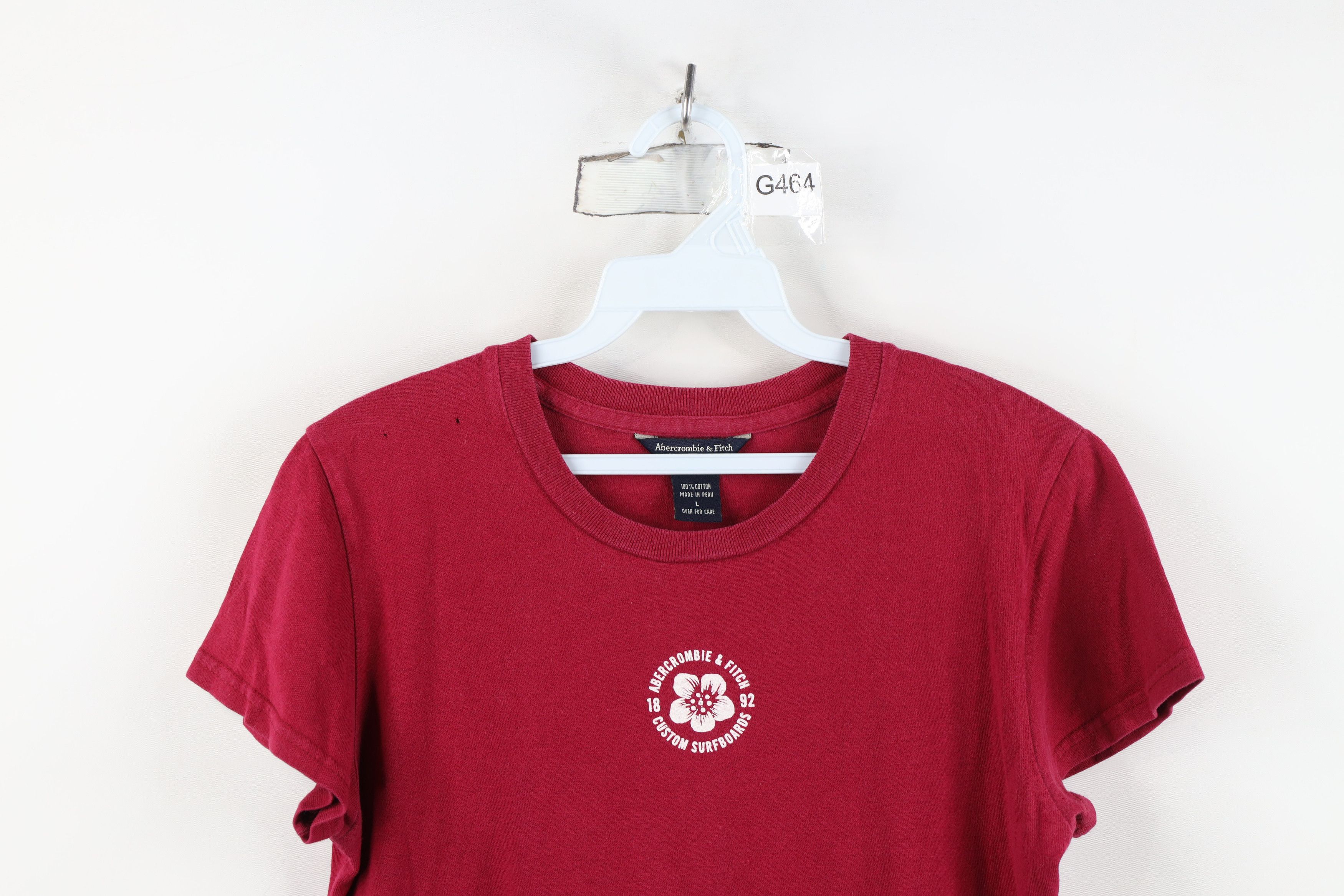 Abercrombie & Fitch Vintage 90s Y2K Abercrombie & Fitch Flower Surfing T-Shirt Size L / US 10 / IT 46 - 2 Thumbnail