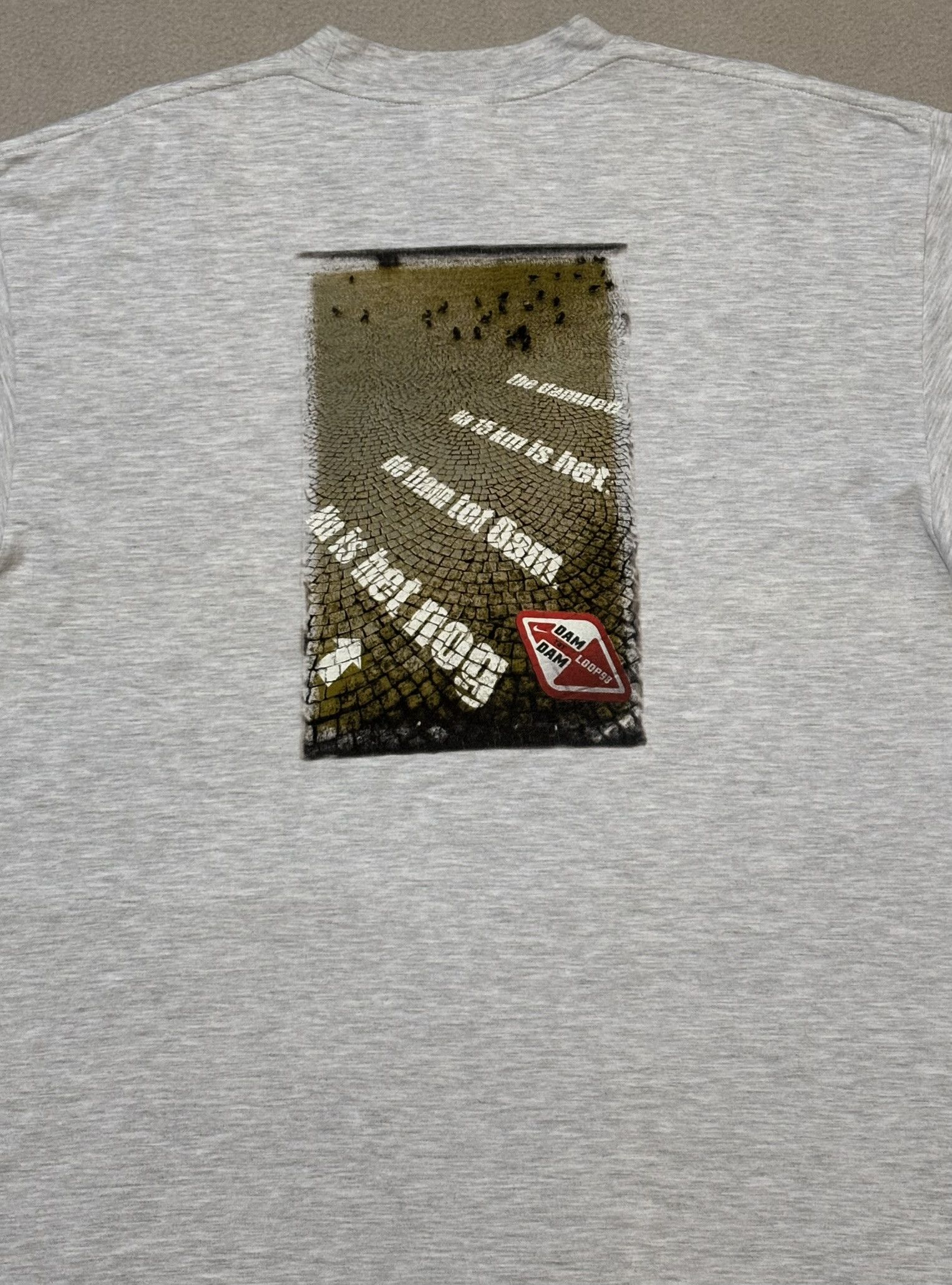 Nike Nike Vintage 90s Dam Tot Dam Loop T-shirt 98' Size. L Size US XL / EU 56 / 4 - 14 Thumbnail