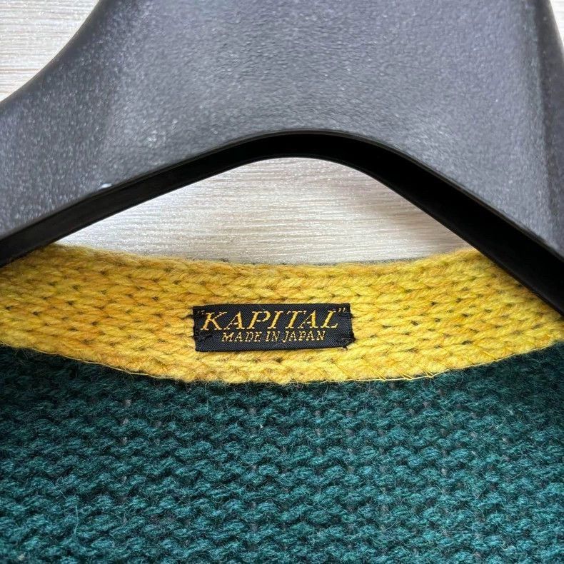 Kapital Kapital Colored triple wool cardigan-2506 Size US L / EU 52-54 / 3 - 4 Thumbnail
