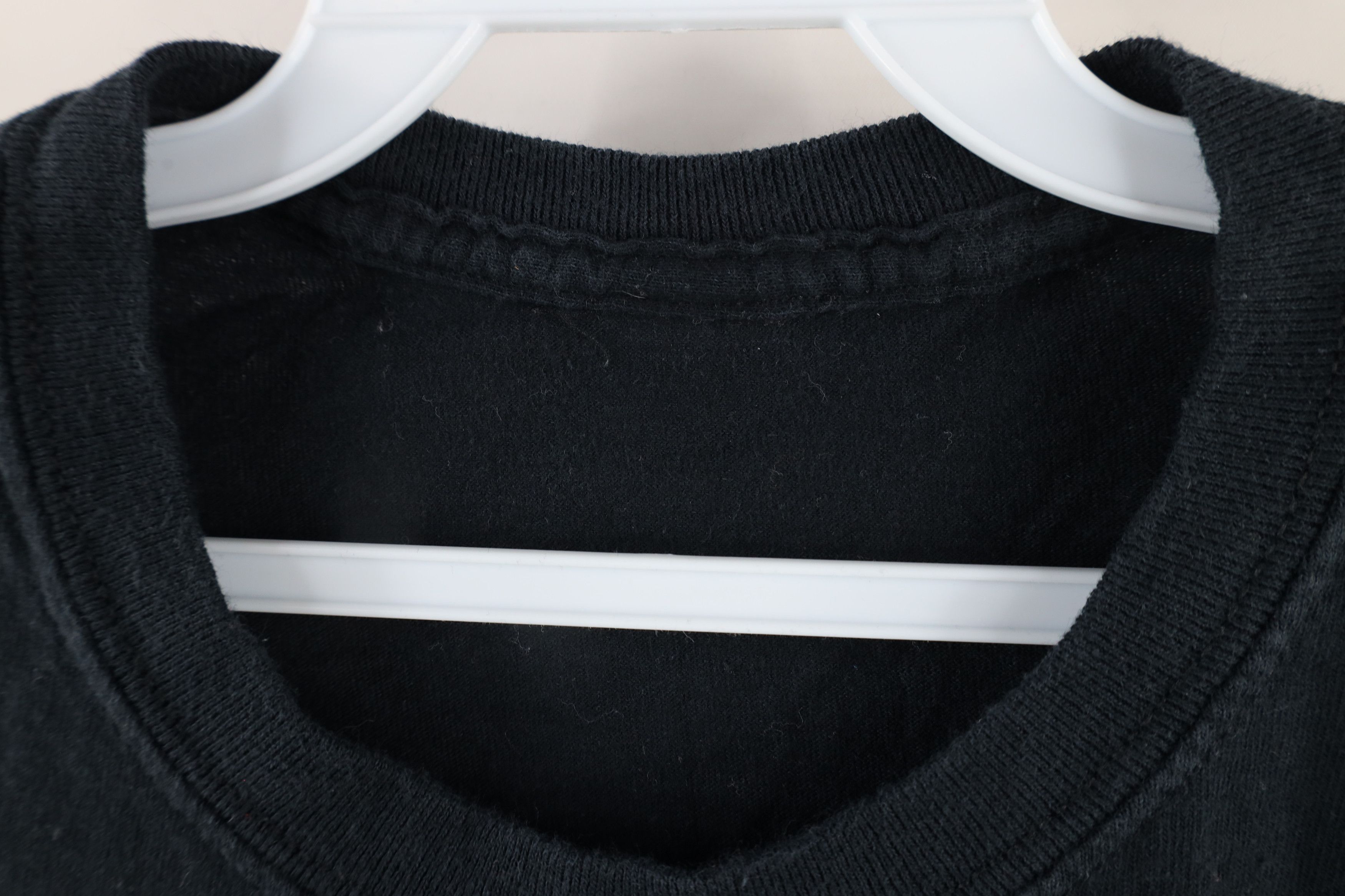 Vintage Vintage 90s Streetwear Short Sleeve T-Shirt Black Cotton Size US L / EU 52-54 / 3 - 4 Thumbnail