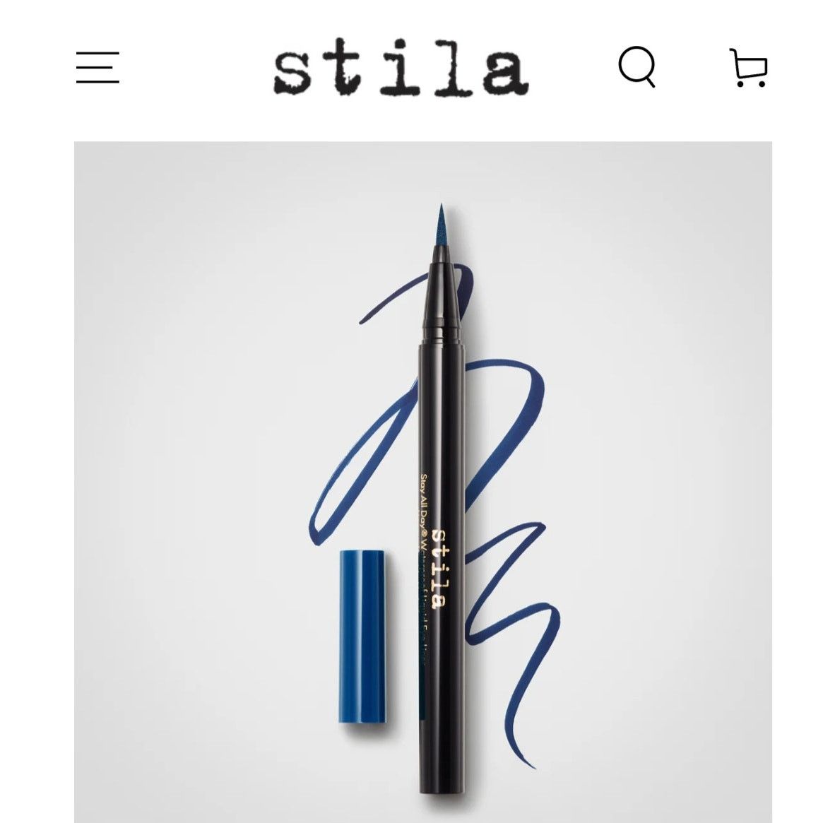 Other Stila Stay All Day Waterproof Liquid Eye Liner Marine New Size ONE SIZE - 3 Thumbnail