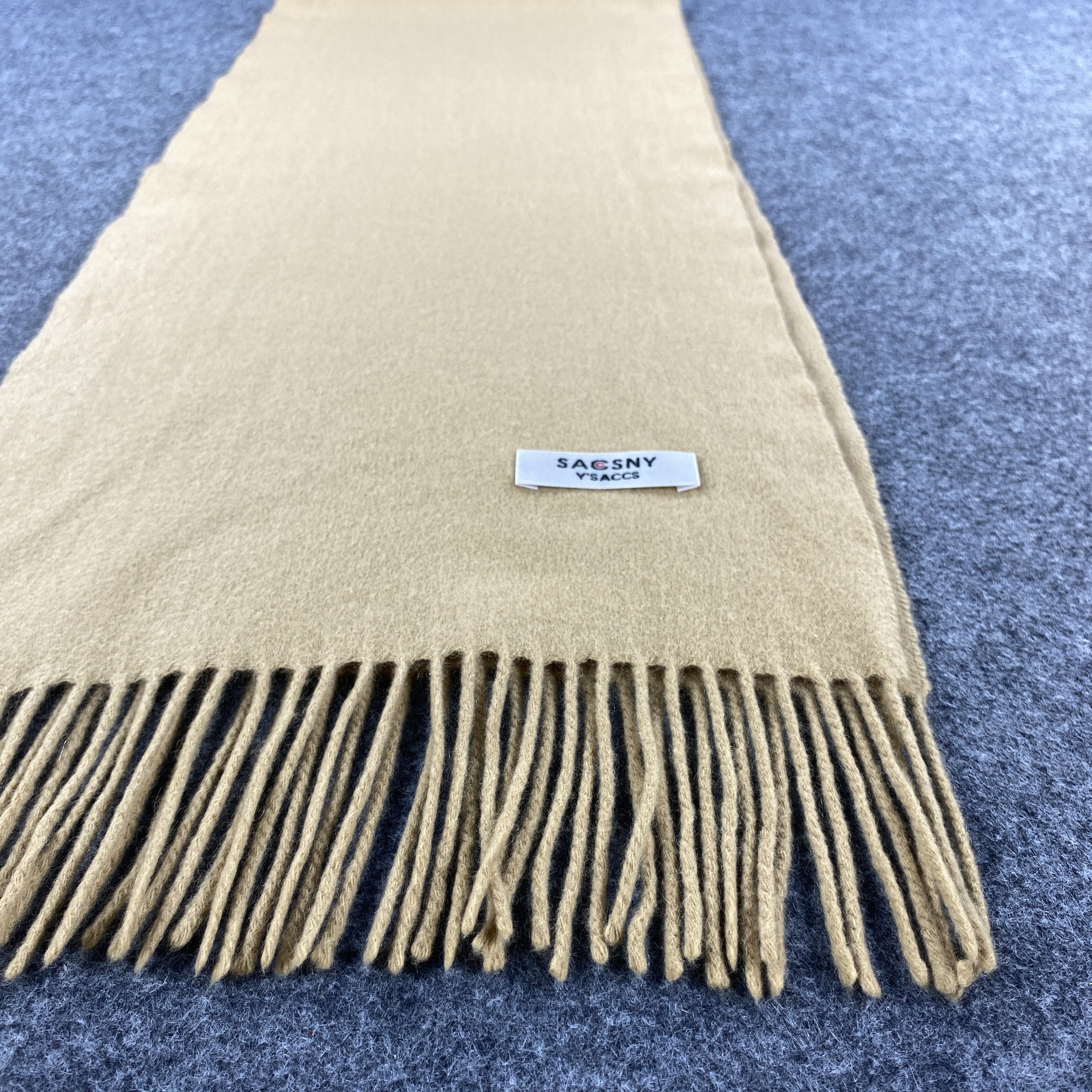 Vintage × Yohji Yamamoto Yohji Yamamoto / Sacsny Scarf # Muffler # Neckwear # D618 Size ONE SIZE - 6 Thumbnail