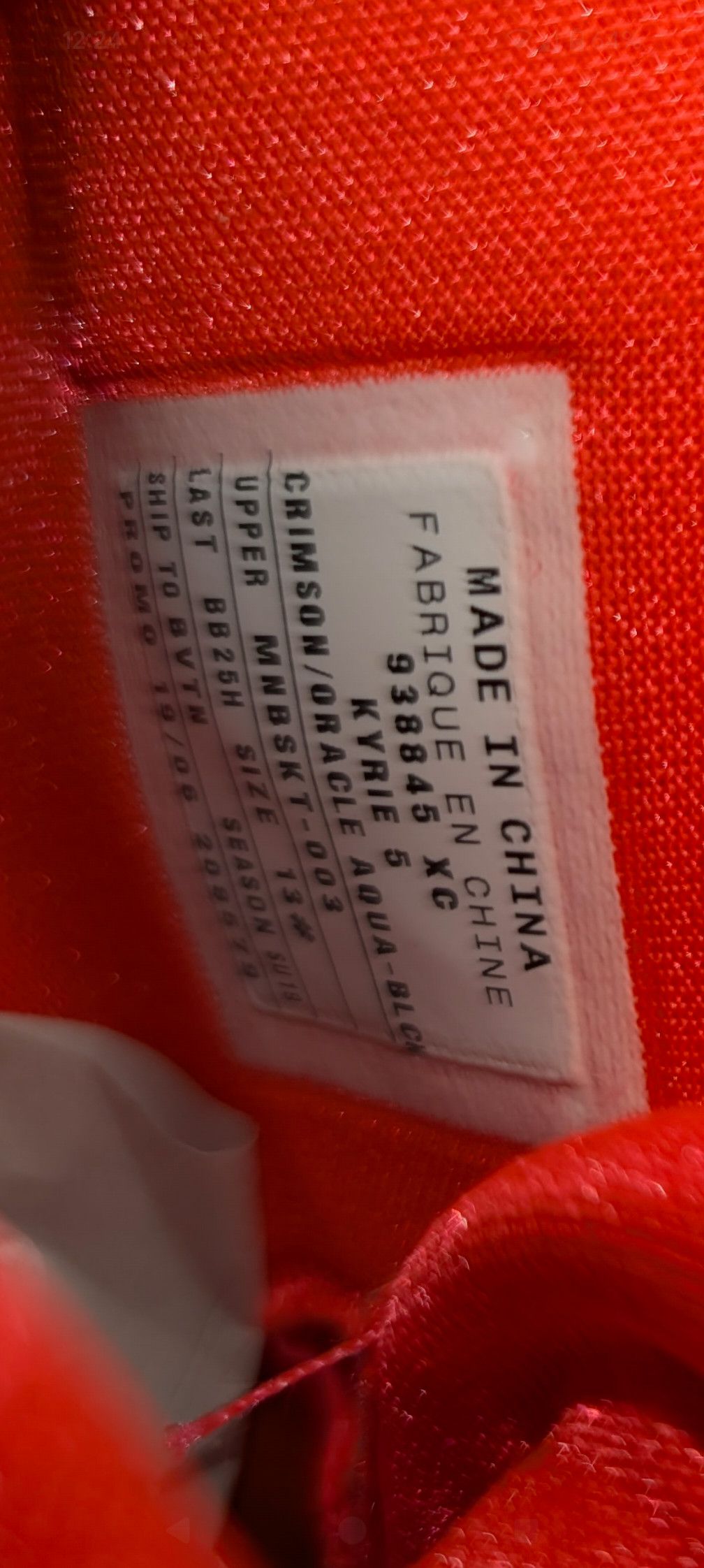 Nike Nike Kyrie 5 WNBA 2019 Unreleased Sample Promo PE Size US 13 / EU 46 - 9 Thumbnail
