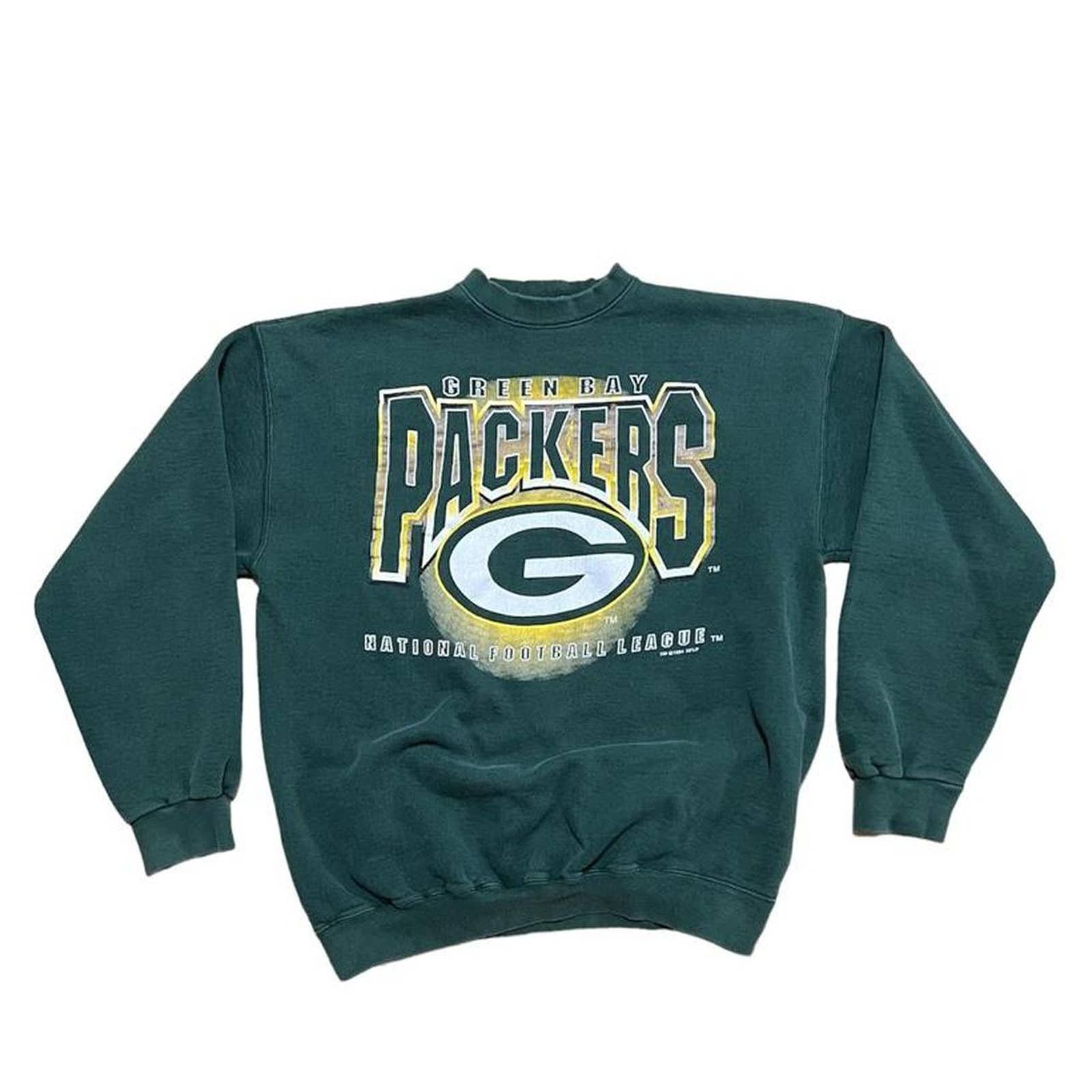 vintage green bay packers crewneck